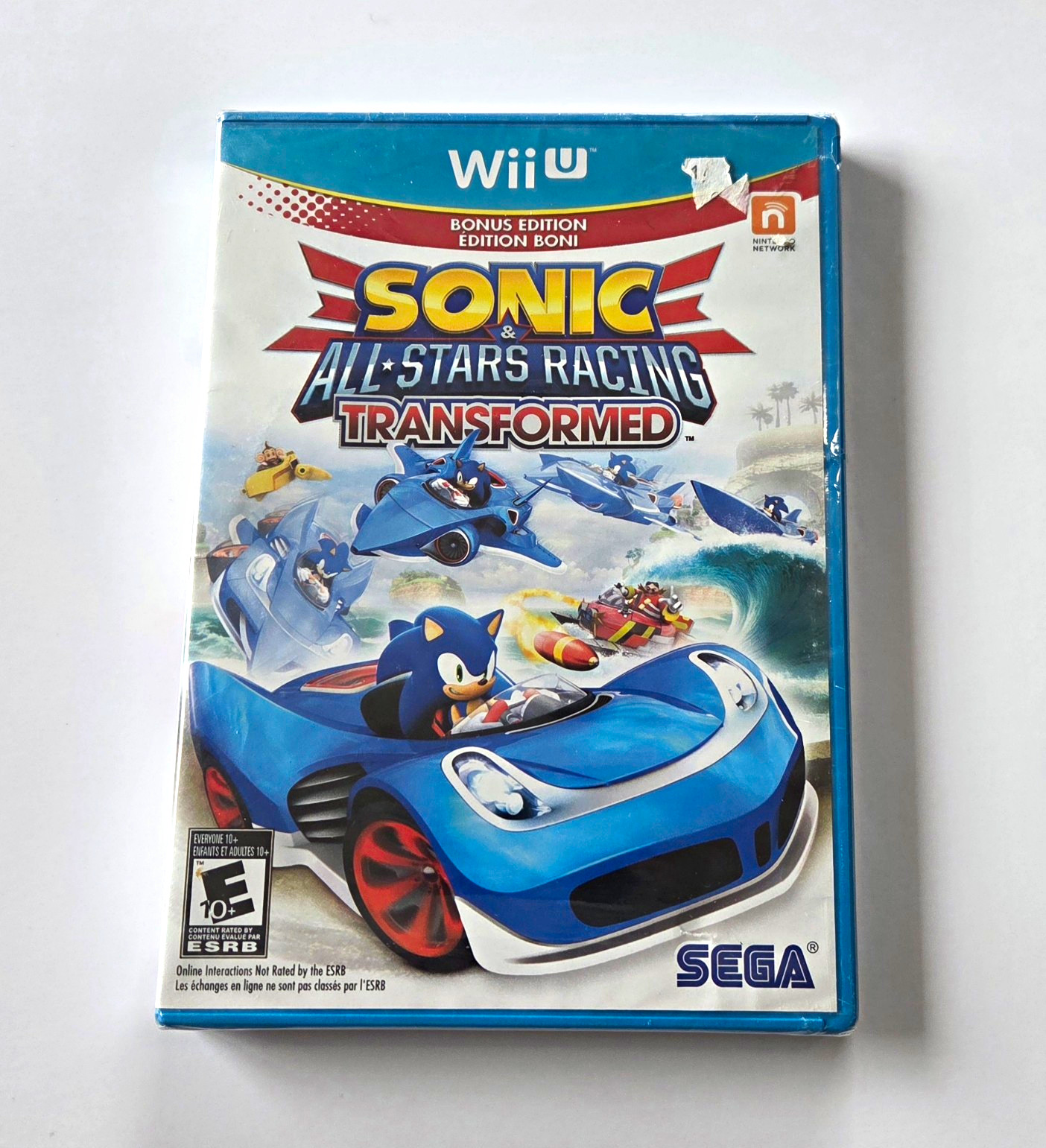 SEGA Sonic & All-Stars Racing Transformed Bonus Edition Wii U NTSC-U/C