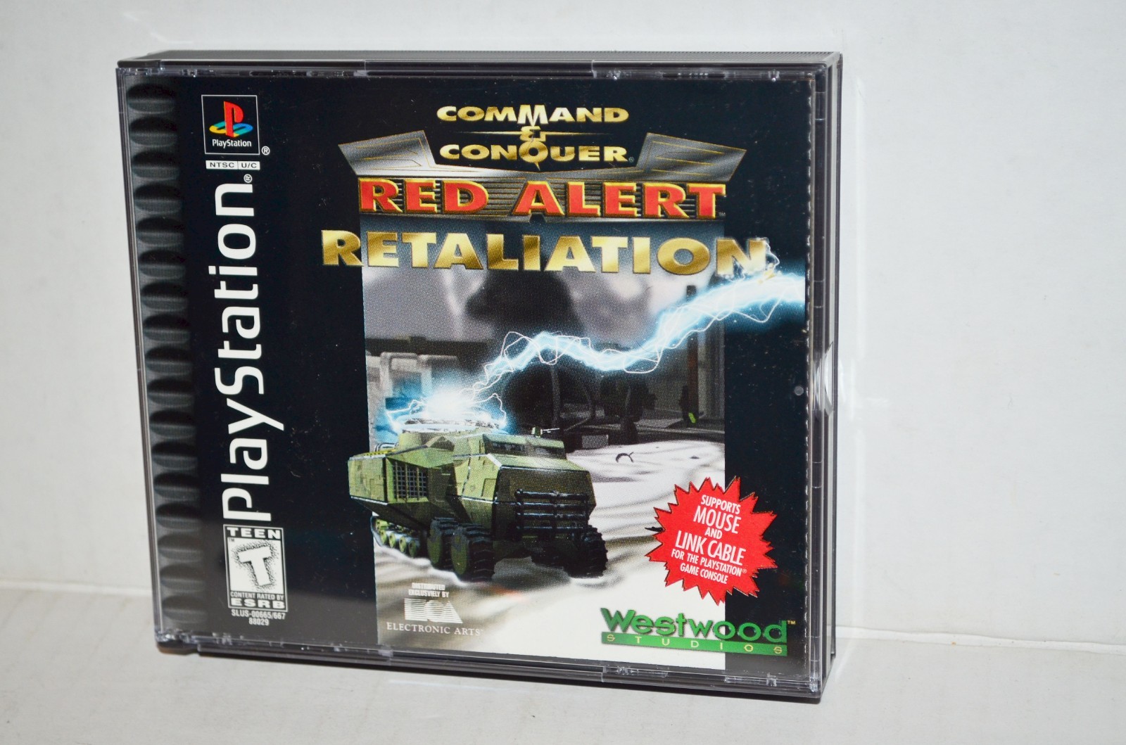 Command & Conquer: Red Alert – Retaliation (Sony PlayStation 1) PS1 PSOne 2 3🔥