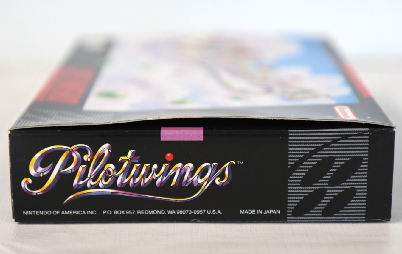 Pilotwings (SNES, 1991) 🌟 CIB with Original Poster & Inserts – Authentic