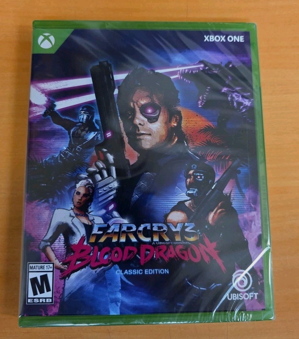 Far Cry 3 Blood Dragon Xbox One – Classic Ed. Limited Run #19 (Brand New Sealed)