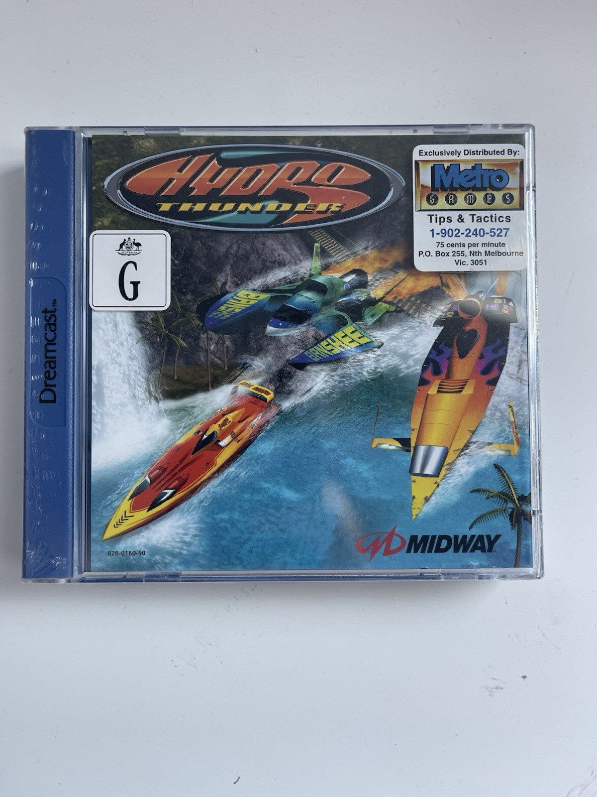 SEGA Dreamcast Hydro Thunder PAL with Instructions CIB – BRAND NEW SEALED -✅✅✅✅