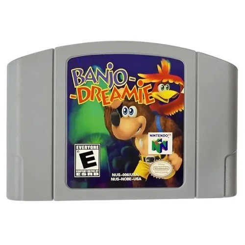 Banjo-Dreamie – Nintendo 64 (N64) Highly sought after Fully Functional Brand new