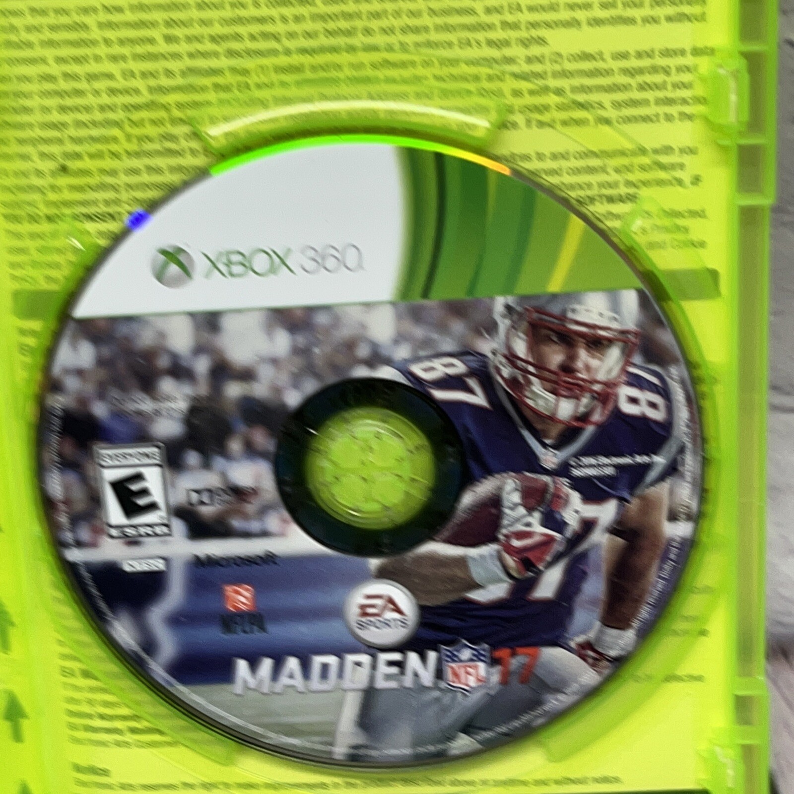 Madden NFL 17 (Microsoft Xbox 360, 2016) Tested