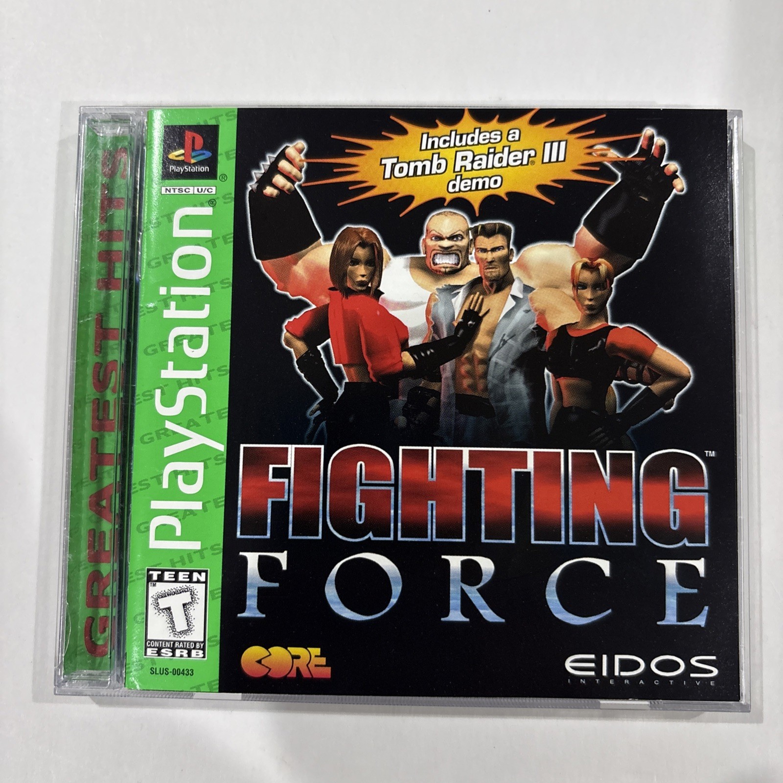 Fighting Force GH Playstation 1 PS1 / CIB Complete With Reg Card Clean Tested