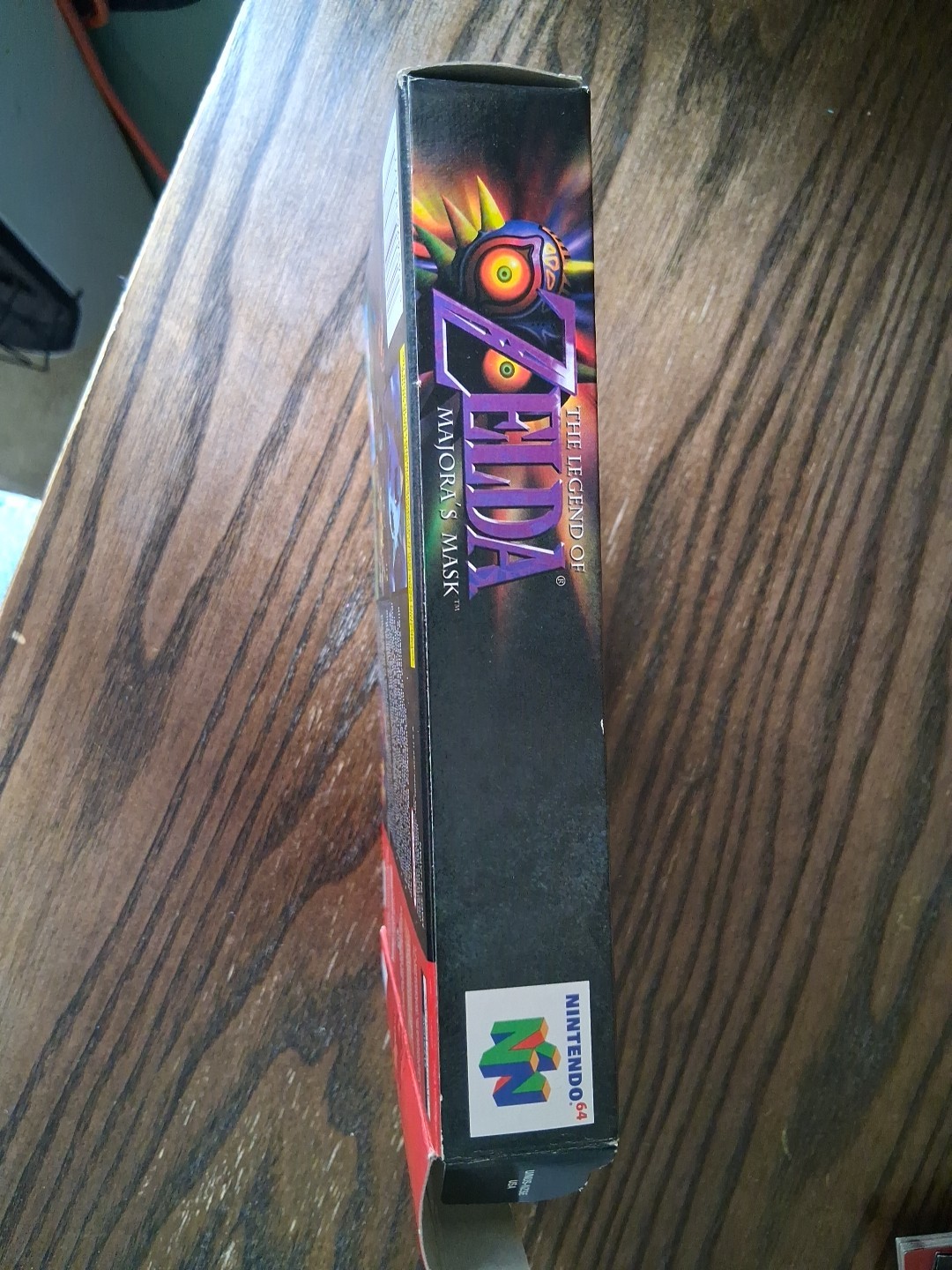 The Legend of Zelda Majora’ s Mask N64 Collector’s Edition CIB Gold Holo Cart