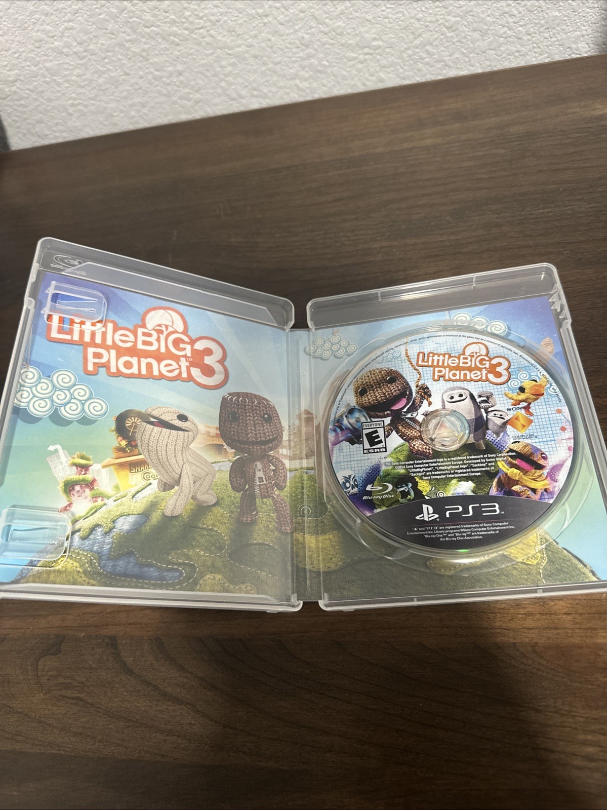 Little Big Planet 3 (Sony PlayStation 3, 2014) No Manual