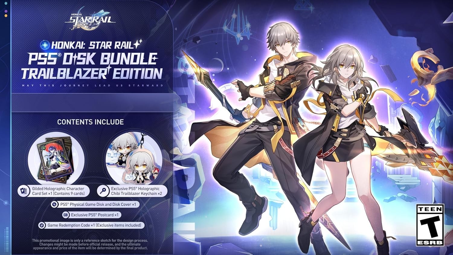 Honkai: Star Rail Trailblazer Edition – Sony PlayStation 5 – Brand New