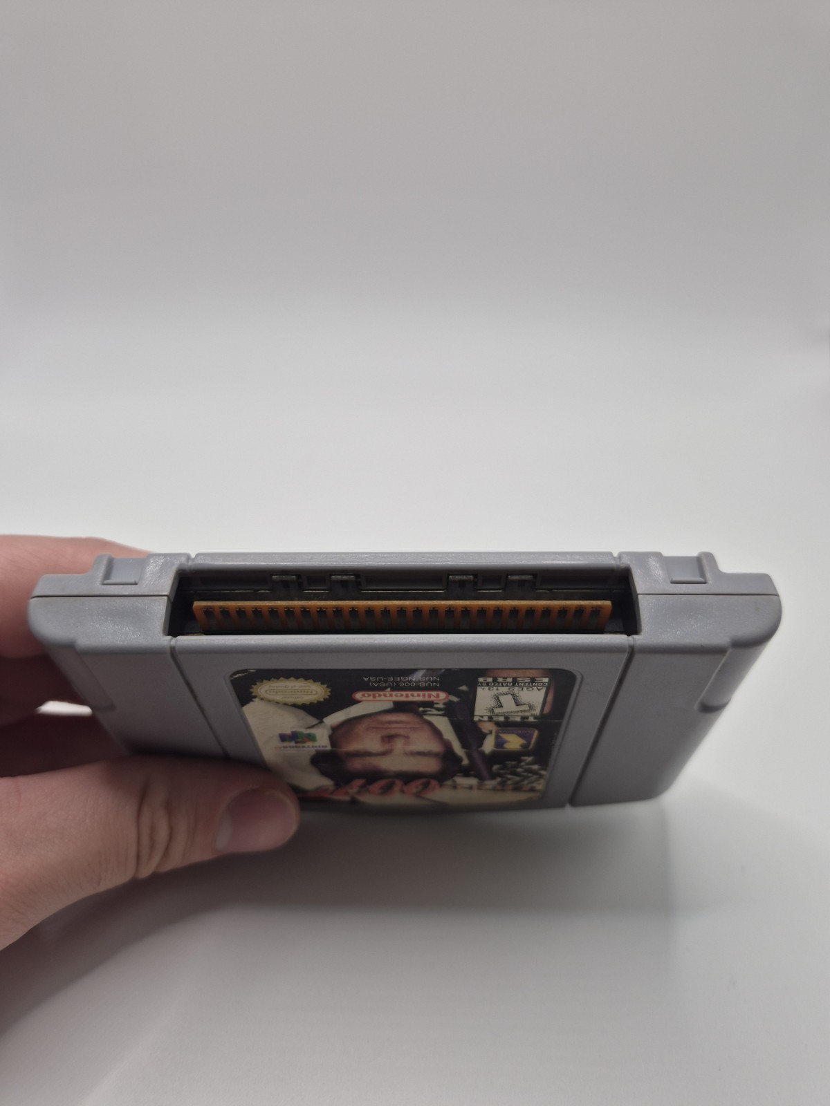 GoldenEye 007 N64 (Nintendo 64, 1997) Authentic Cartridge Only Tested Mint Rare