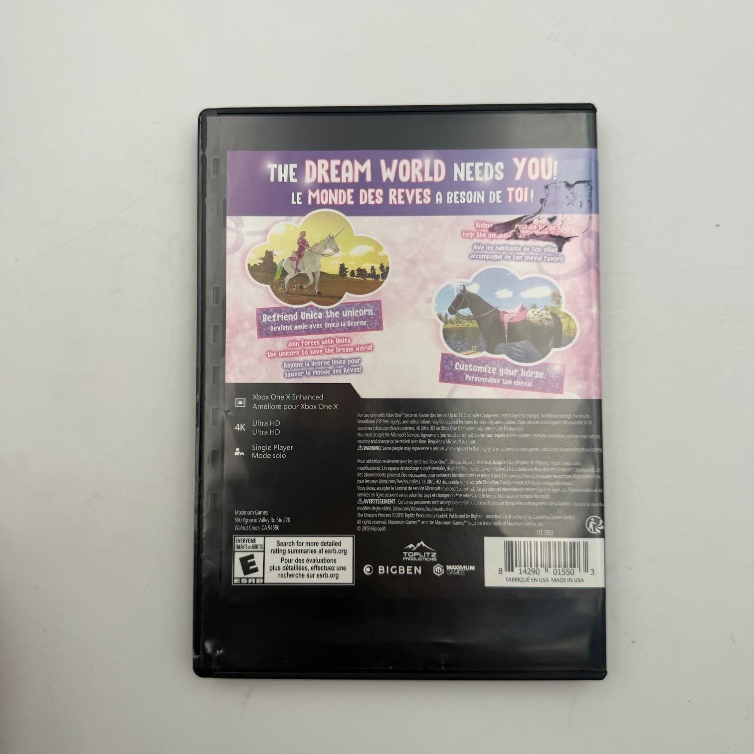 The Unicorn Princess – Microsoft Xbox One