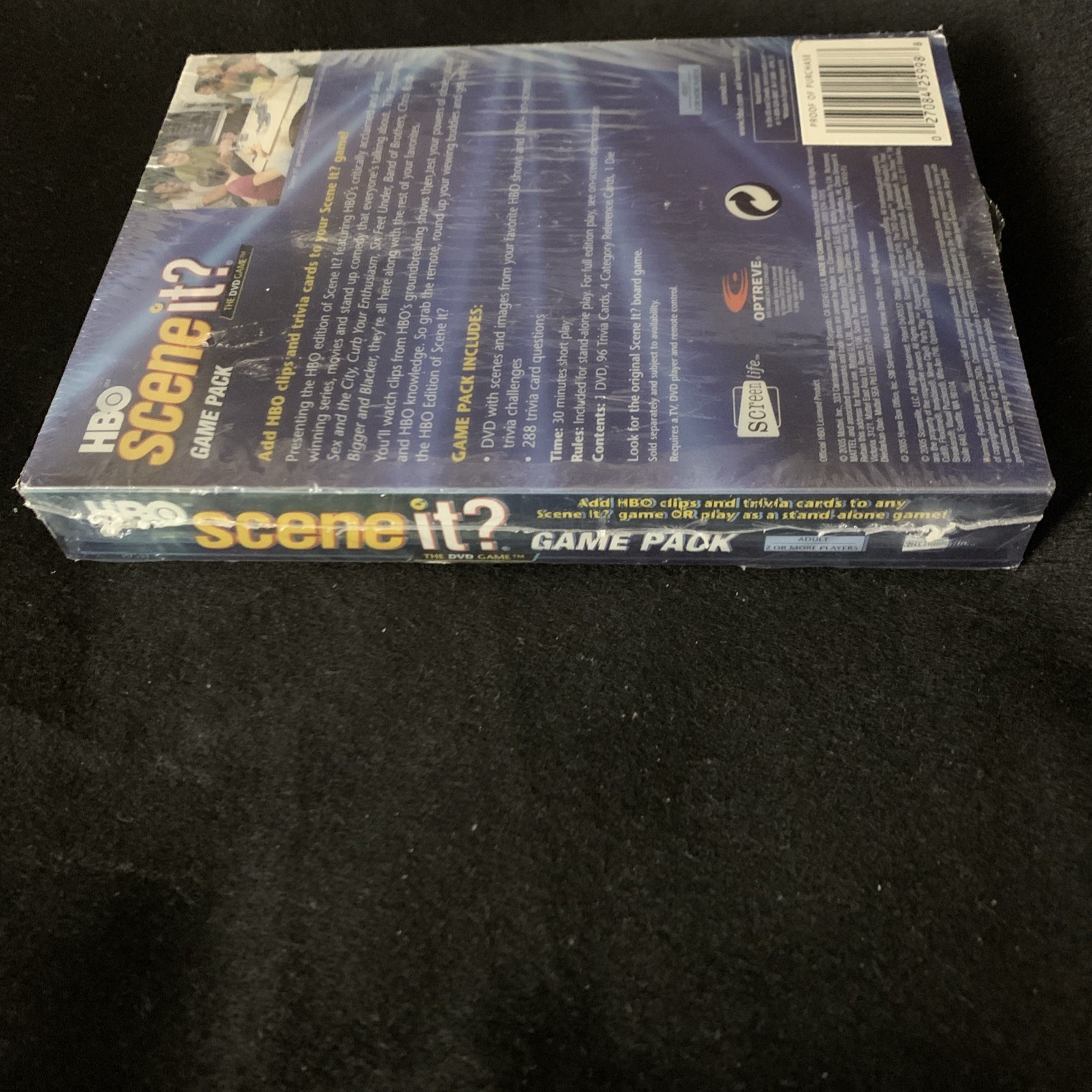 Scene It HBO Edition (Super Game Pack) (DVD / HD Video Game, 2005) New