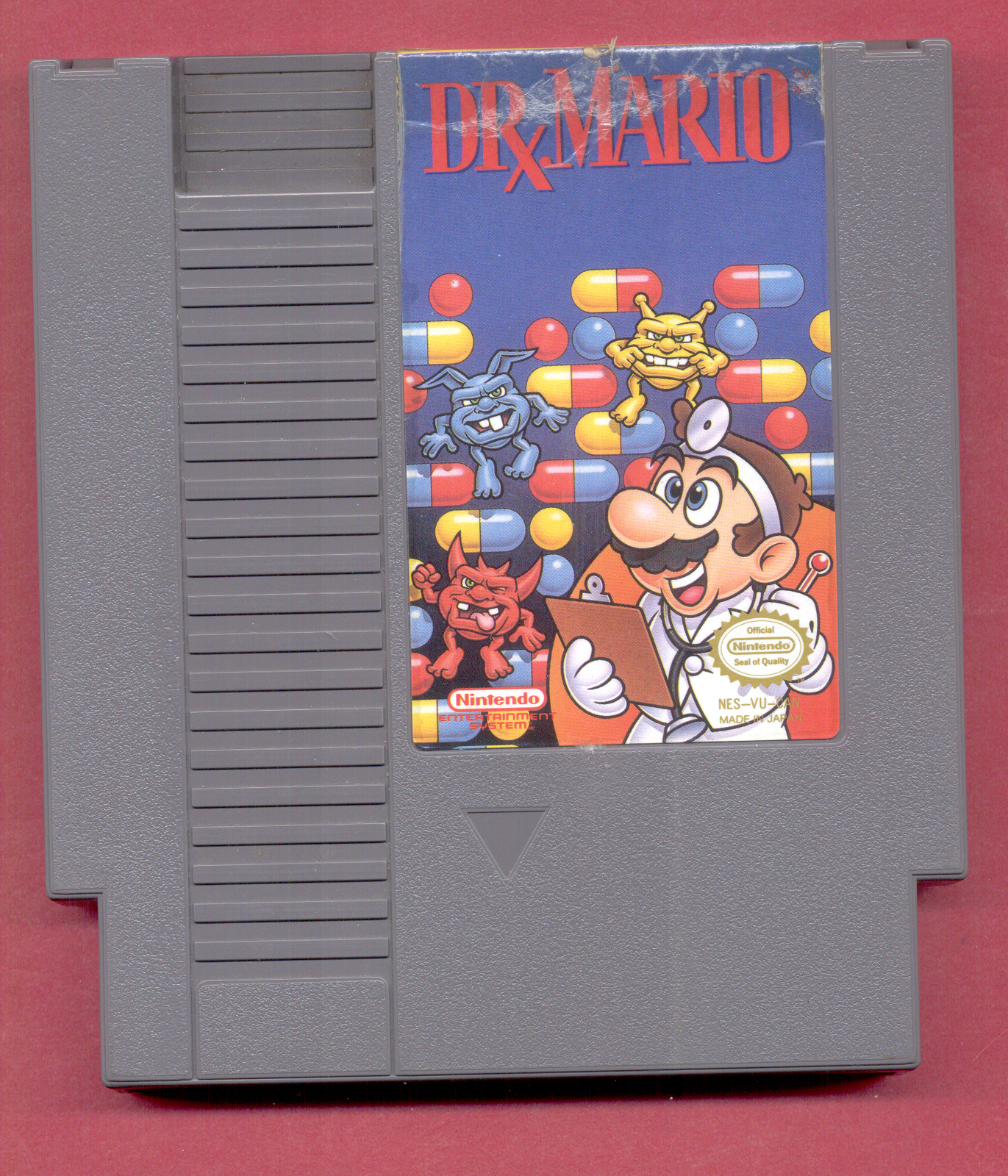 Dr. MARIO (Nintendo Entertainment System, 1990) NES – FREE USA SHIPPING