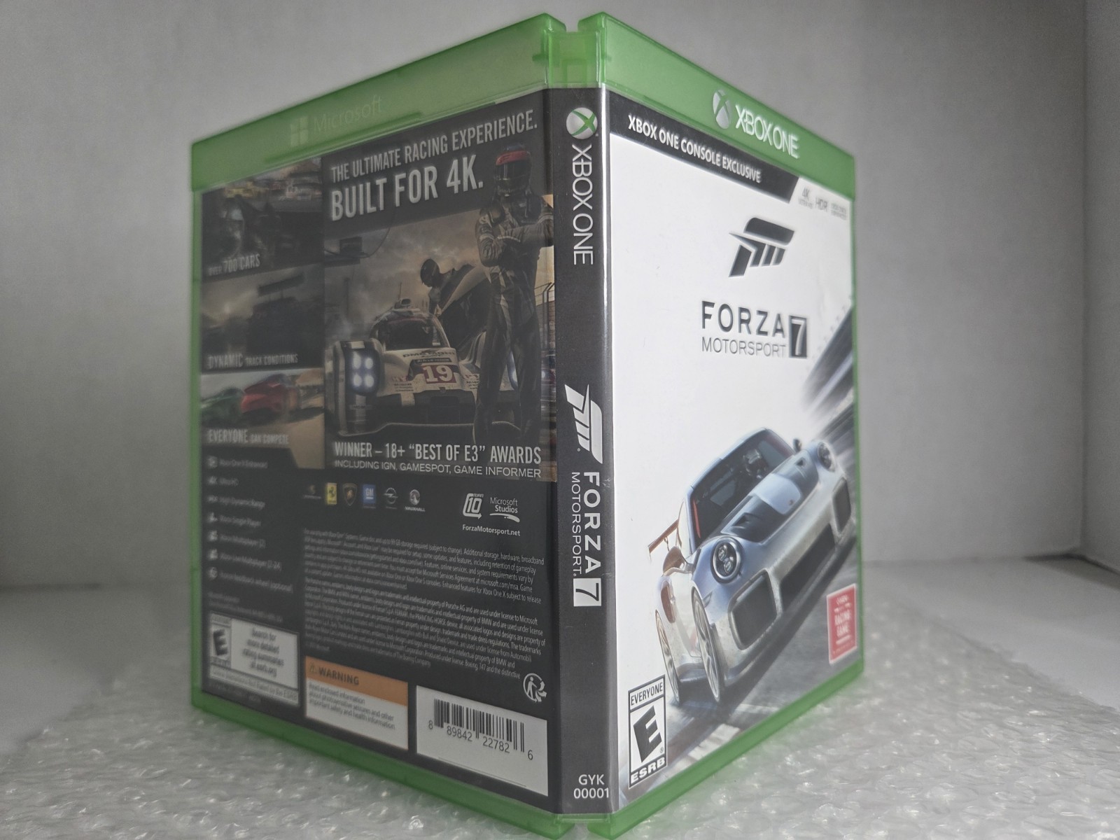 Forza Motorsport 7 Xbox One Microsoft Studios Complete In Box CIB Tested Turn 10