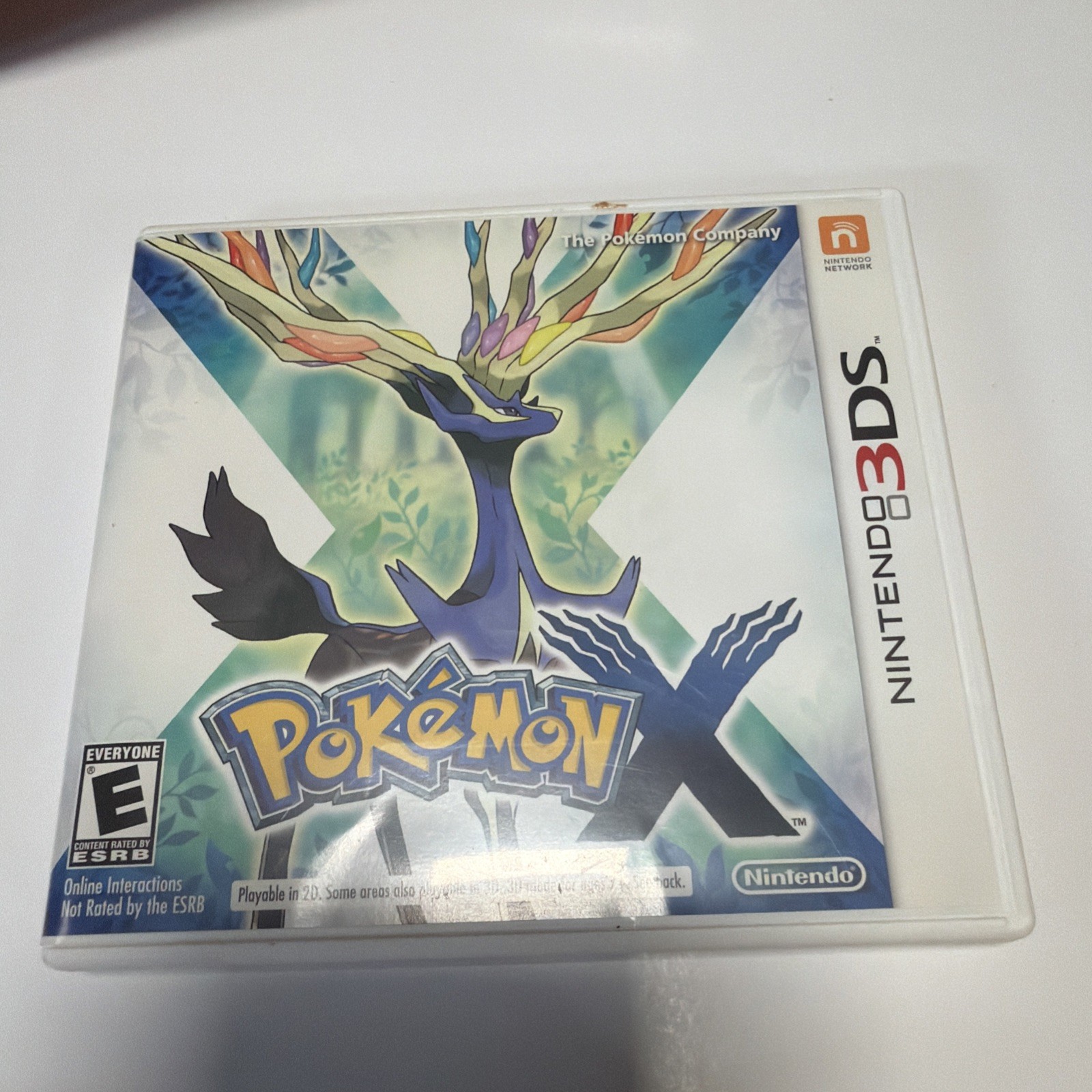 Pokemon X 3DS (Nintendo 3DS, 2013) Complete , NOT TESTED