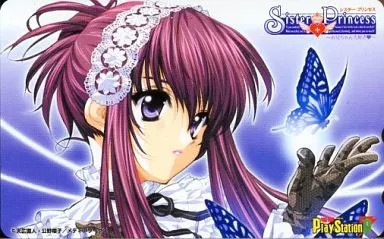 Anime Manga Phone Card Chikage Sister Princess -I Love My Brother- Dengeki Play