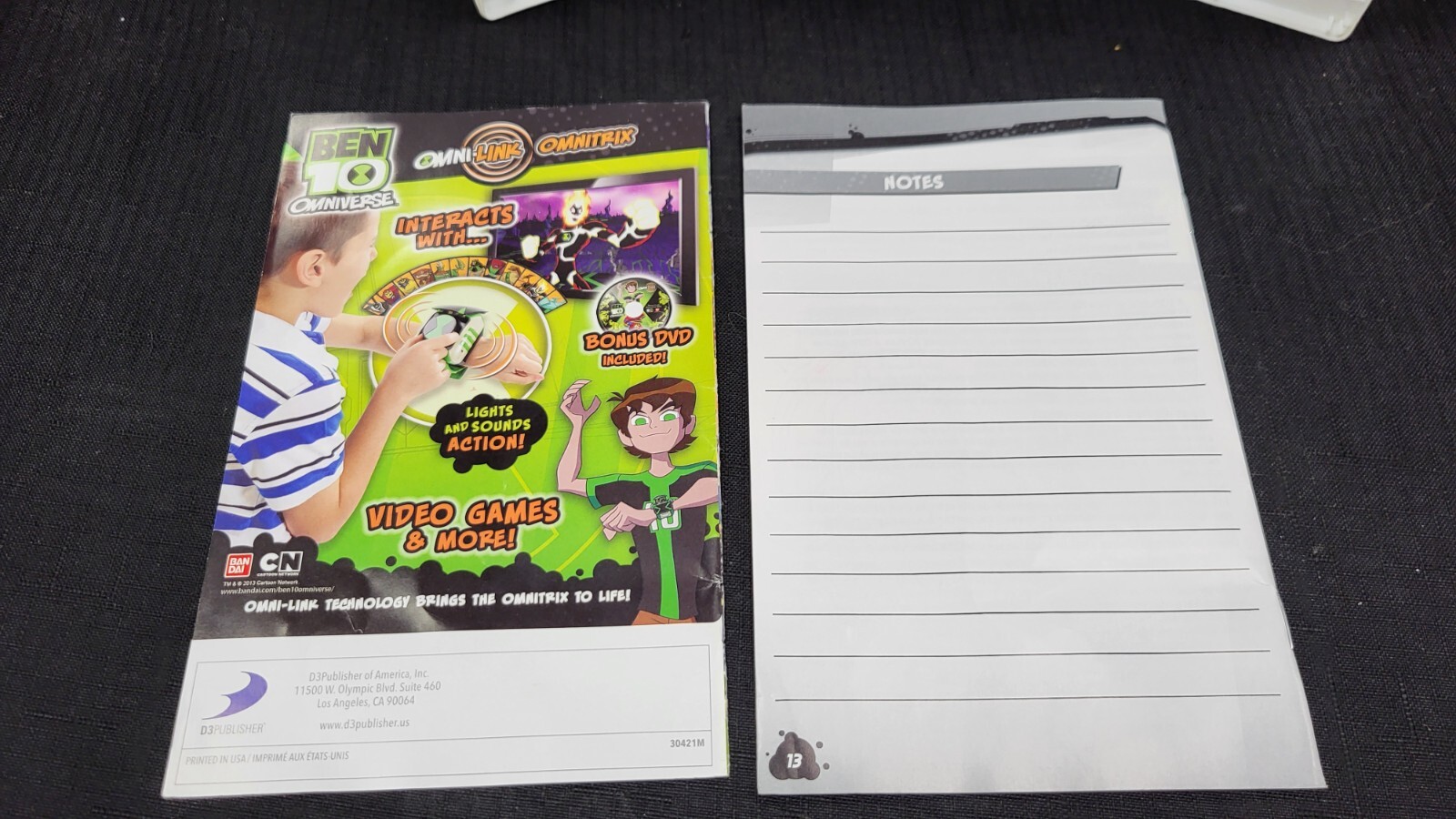 BEN 10 OMNIVERSE 2 NINTENDO WII VIDEO GAME IN CASE SEE PICTURES ON MANUAL