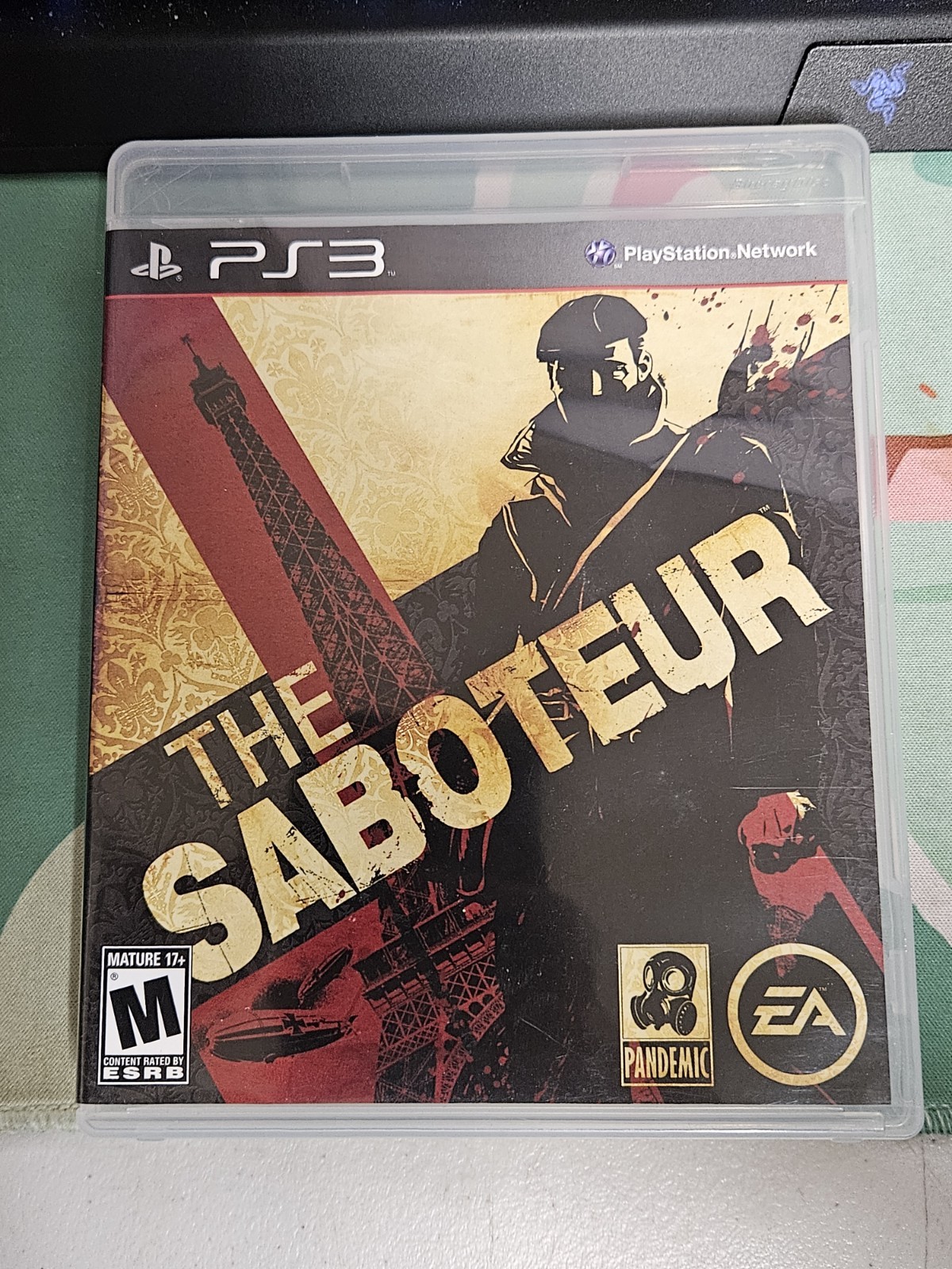 The Saboteur Sony PlayStation 3 PS3 COMPLETE CIB FREE SHIPPING **USA SELLER**