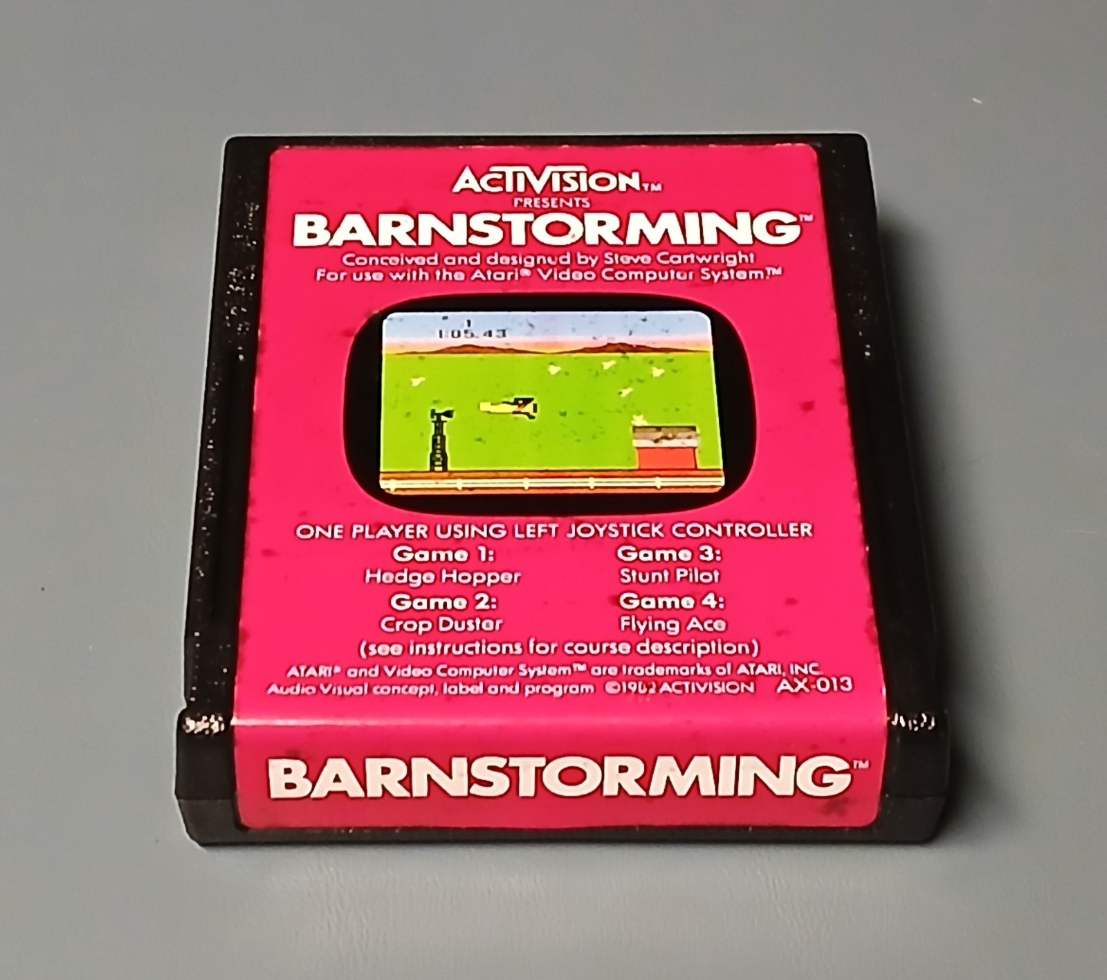 Atari 2600 Barnstorming By Activision Complete In Box (CIB) With Manual & More