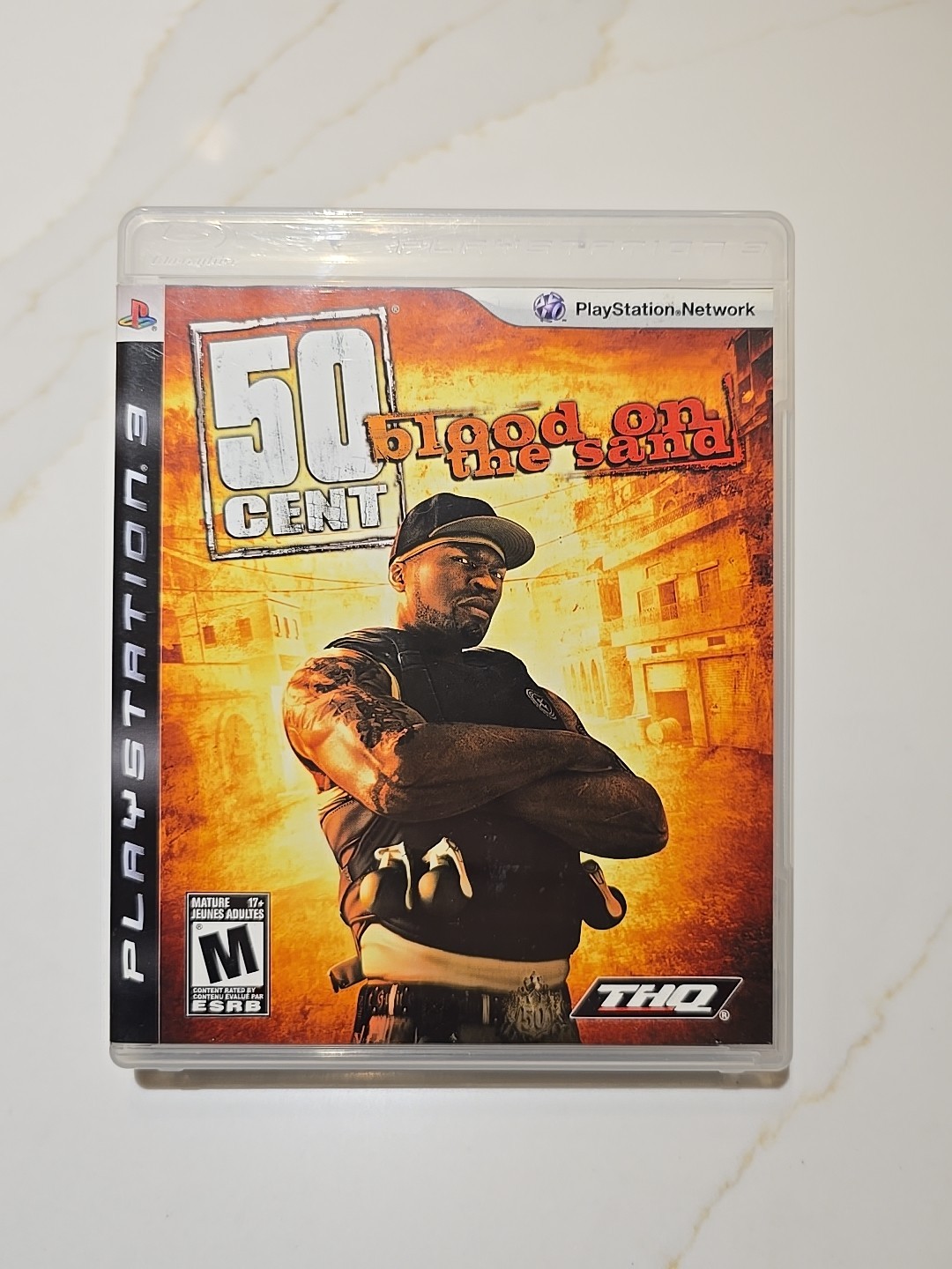 50 Cent Blood on the Sand (Sony PlayStation 3 PS3 2009) CIB Complete Tested