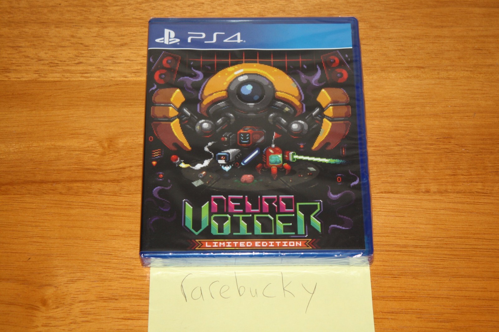 Neurovoider (PS4) NEW SEALED, LIMITED RUN GAMES #75, MINT & RARE!