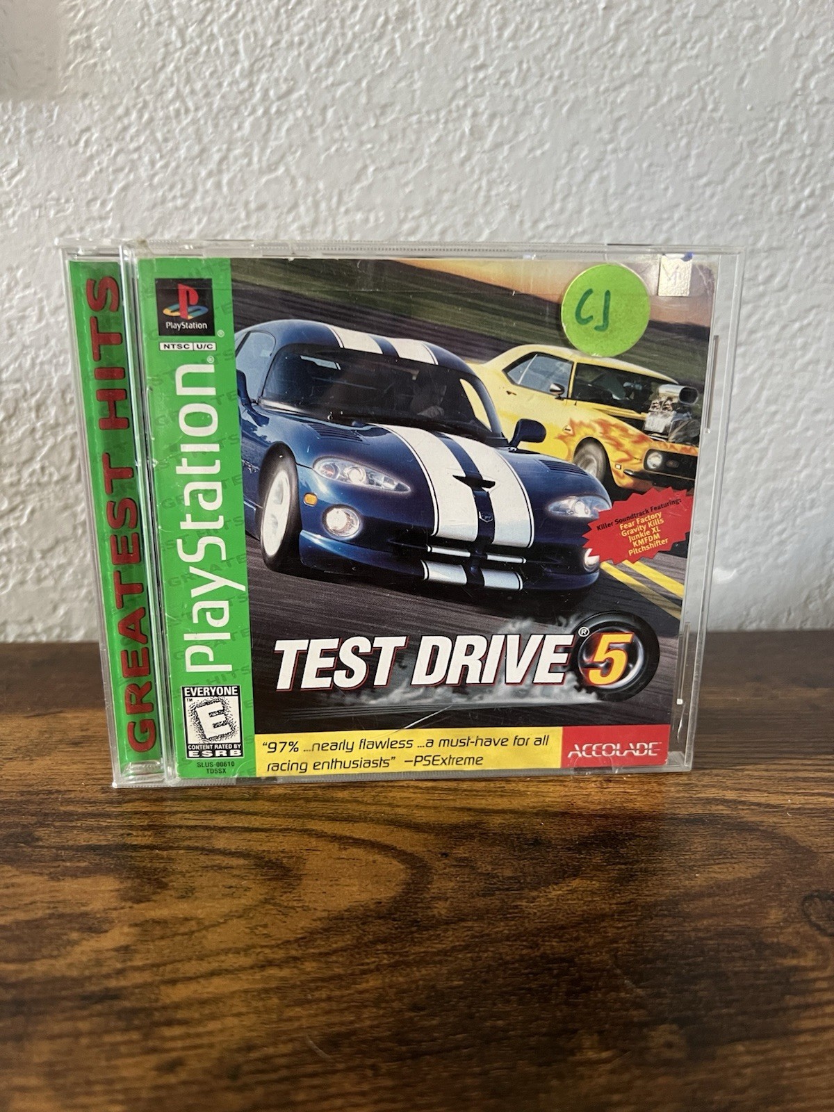 Test Drive 5 (Sony PlayStation 1, 1998) PS1 Complete CIB