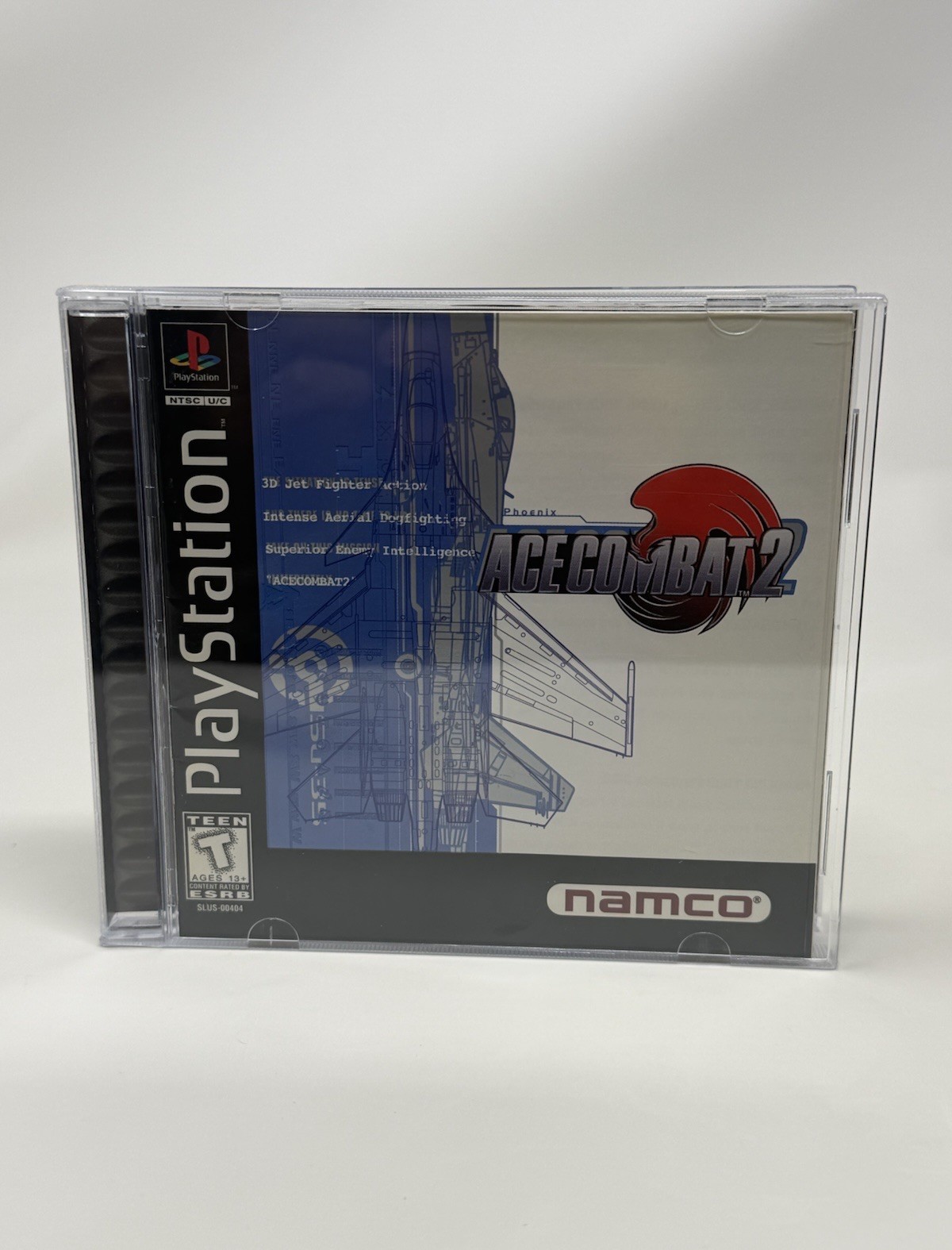 Ace Combat 2 PS1 PlayStation 1 Complete CIB + Registration Card Pristine Disc