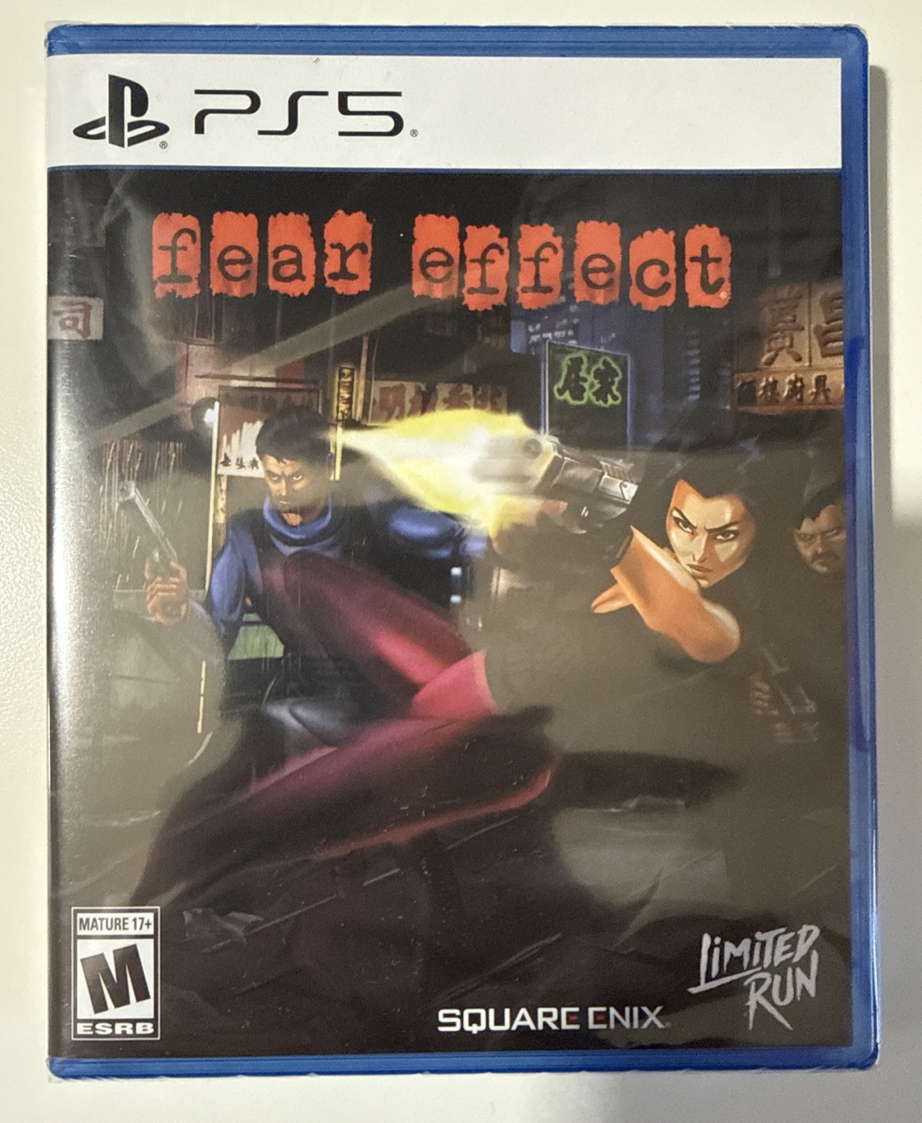 Fear Effect – Sony PS5 – Limited Run #150 – 10th Anniversary Cover – New/Sealed