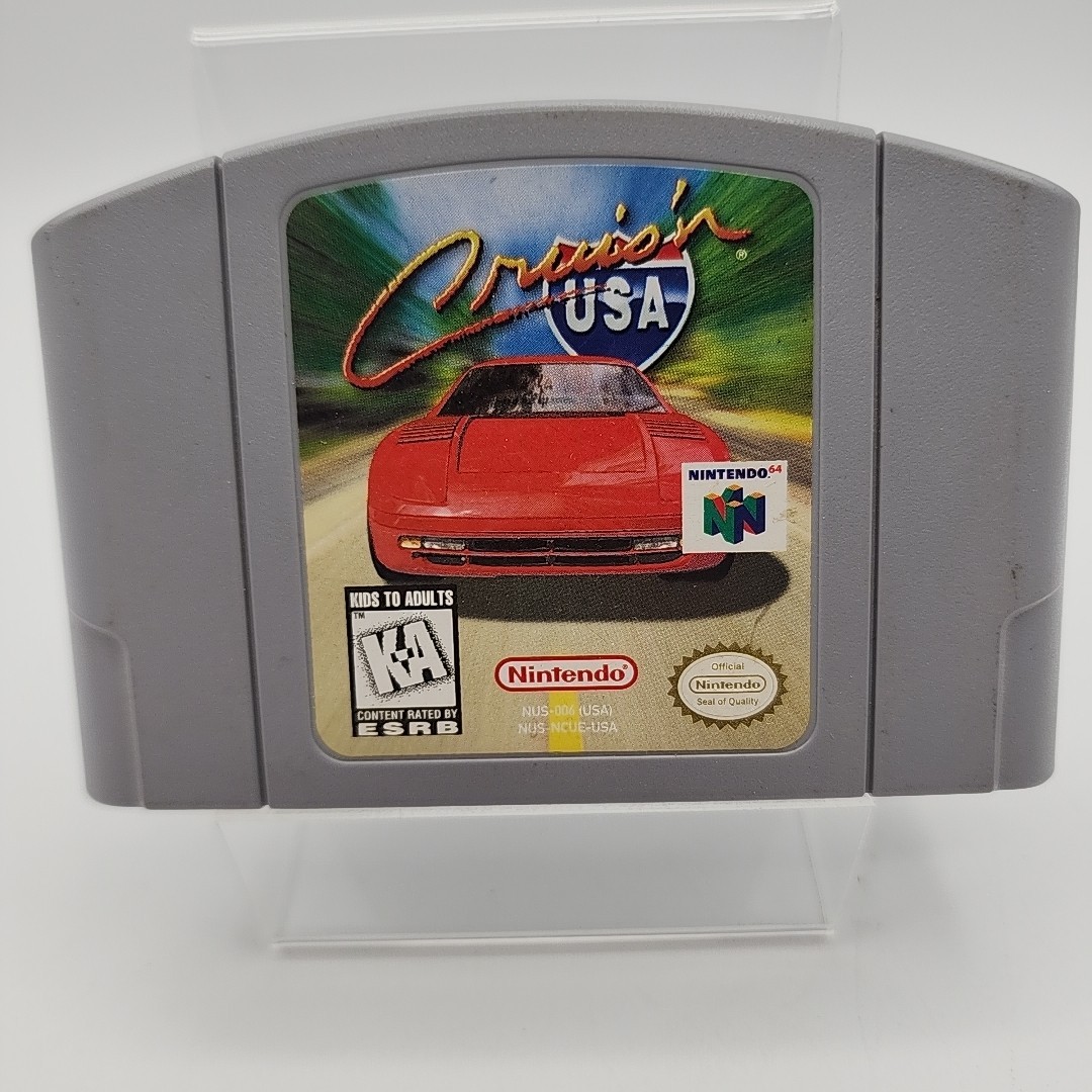 Cruis’n USA (Nintendo 64, 1996) Cruising N64 CIB complete with Box and Manual