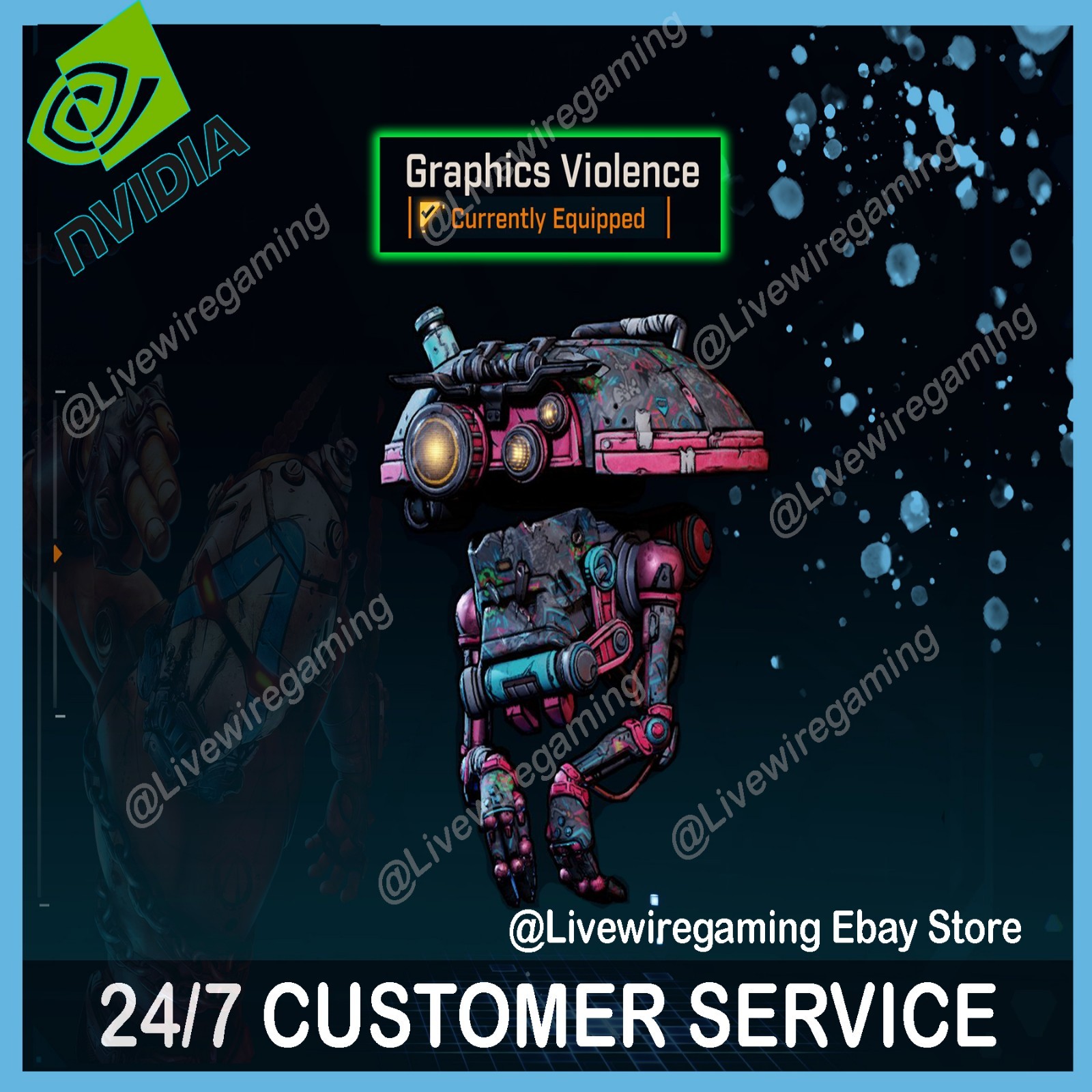 Borderlands 4 x NVIDIA – ECHO-4 Drone Skin Promotional Reward