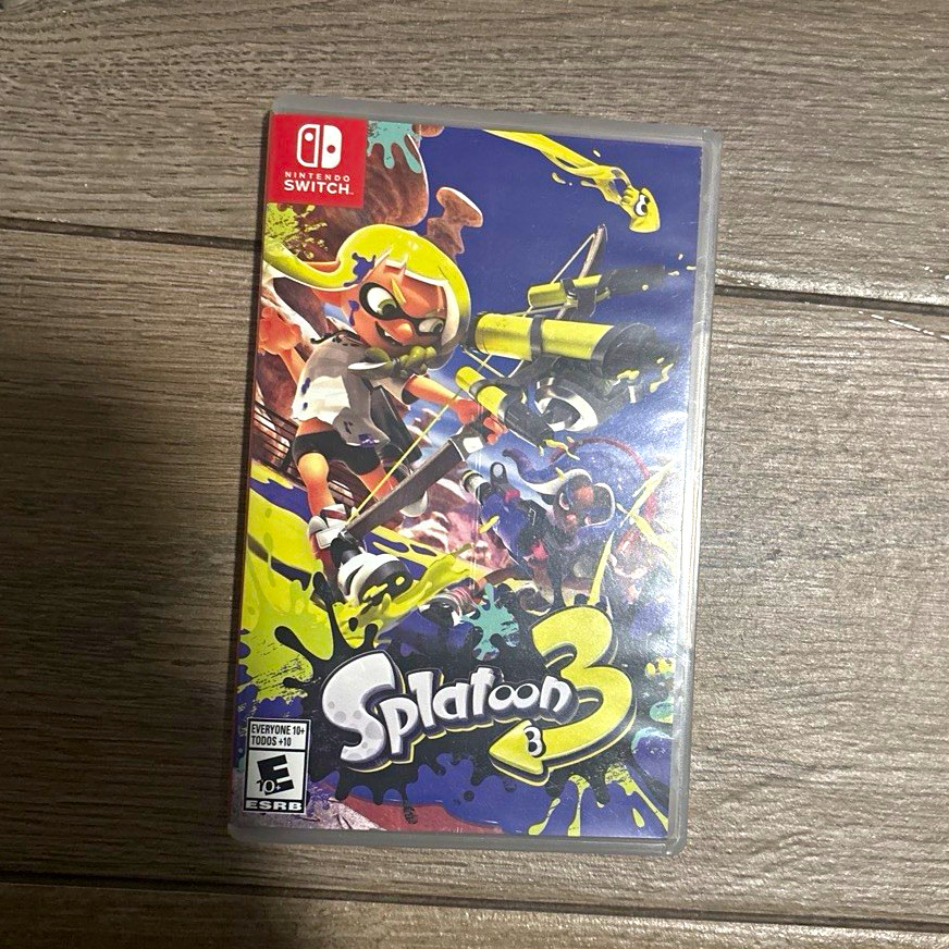 Nintendo Splatoon 3 Nintendo Switch Game Card w/ Case, Online Multiplayer