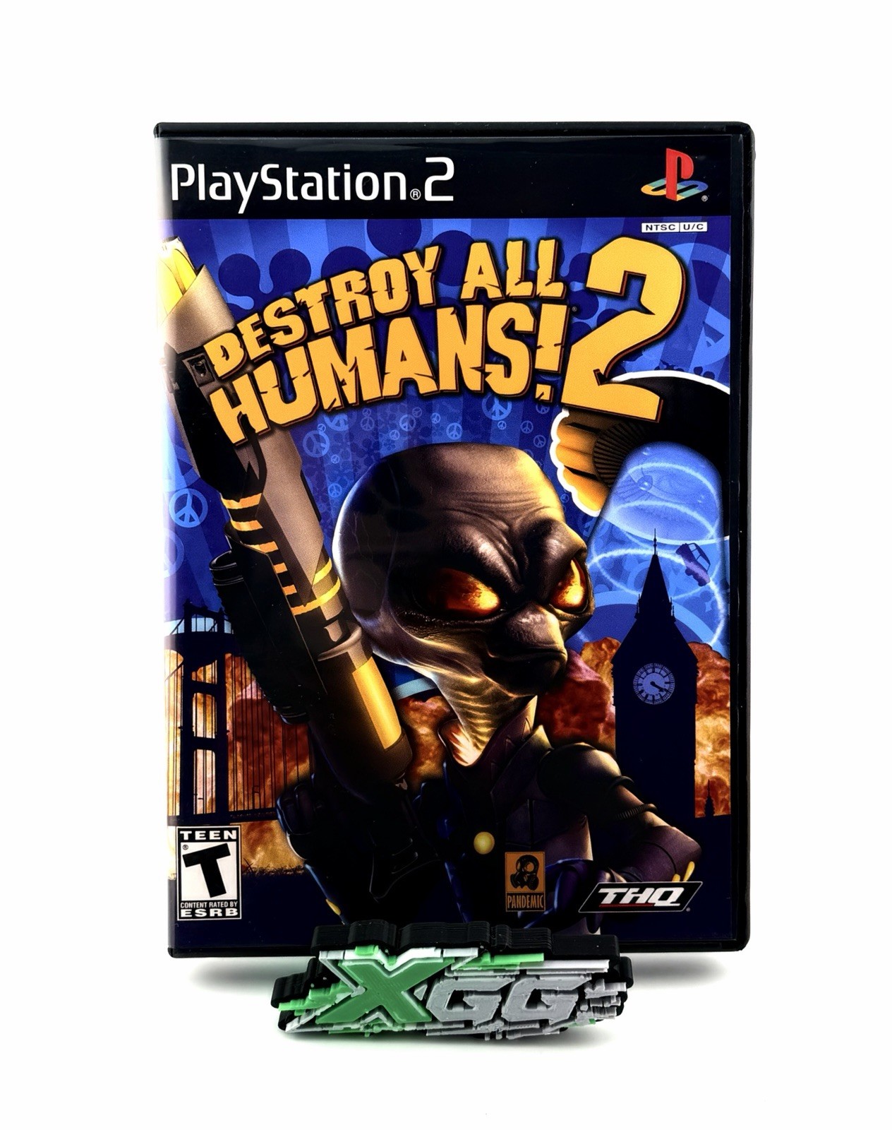 Destroy All Humans 2 PS2 PlayStation 2 CIB Complete – 1 Year Warranty -Free Ship