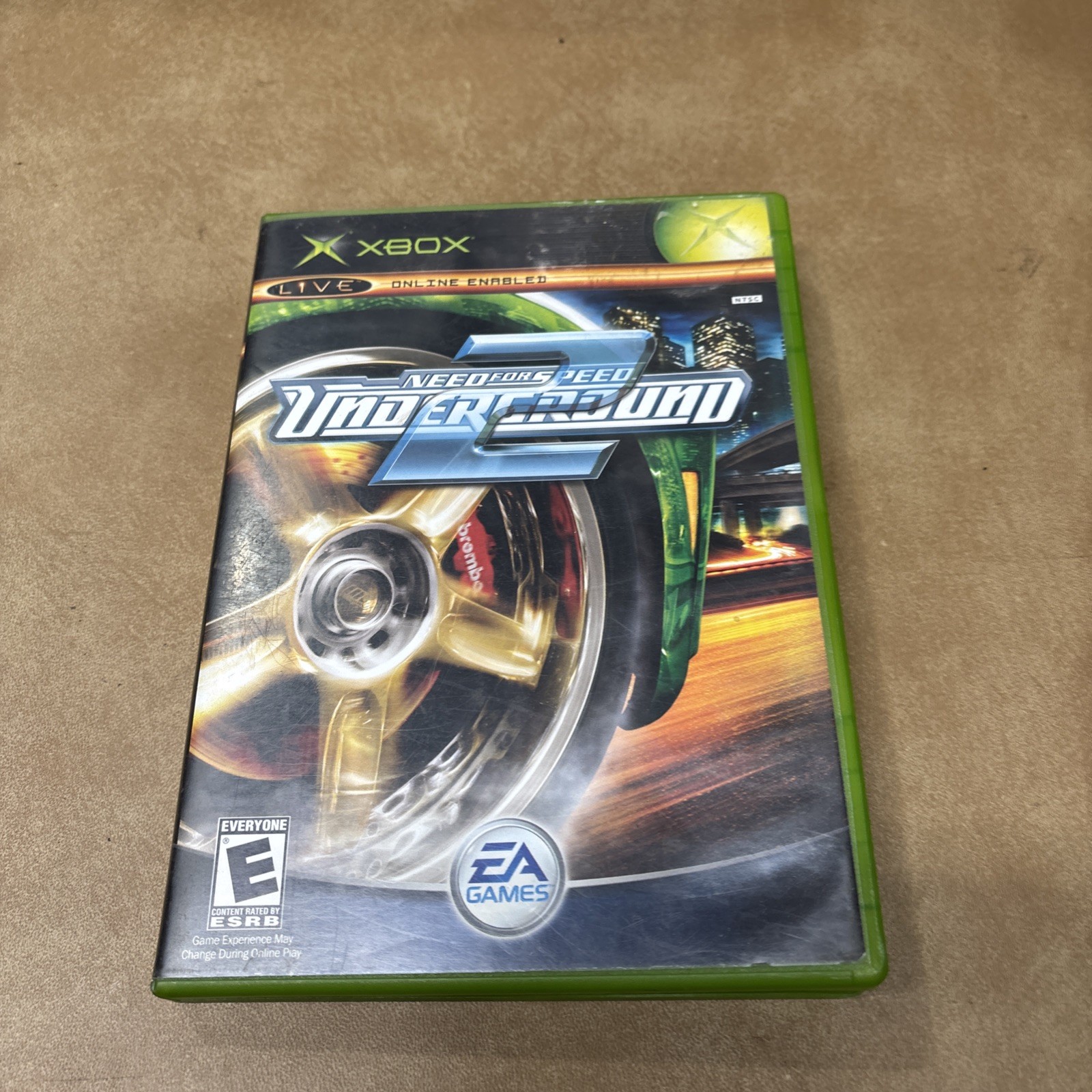 Need for Speed: Underground 2 (Microsoft Xbox 360, 2004) No Manual