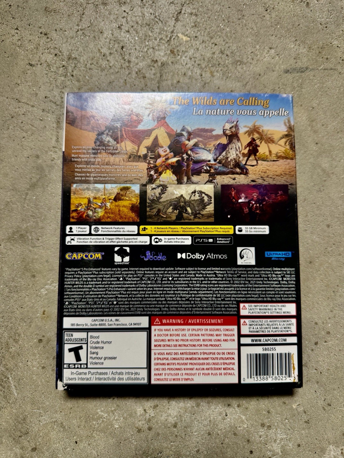 Monster Hunter Wilds (SteelBook) Sony PlayStation 5 PS5 (2025)