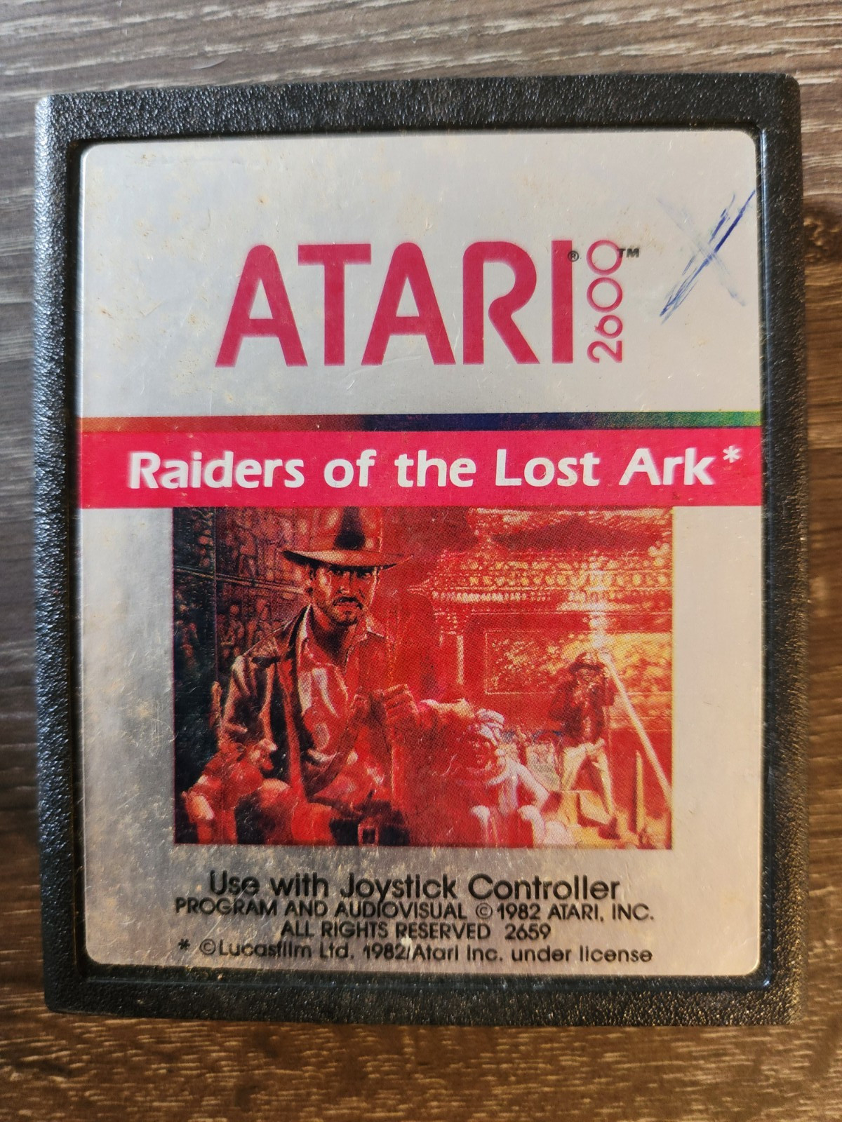 Atari 2600 Raiders of the Lost Ark 1982 – Cartridge Only – Good Condition