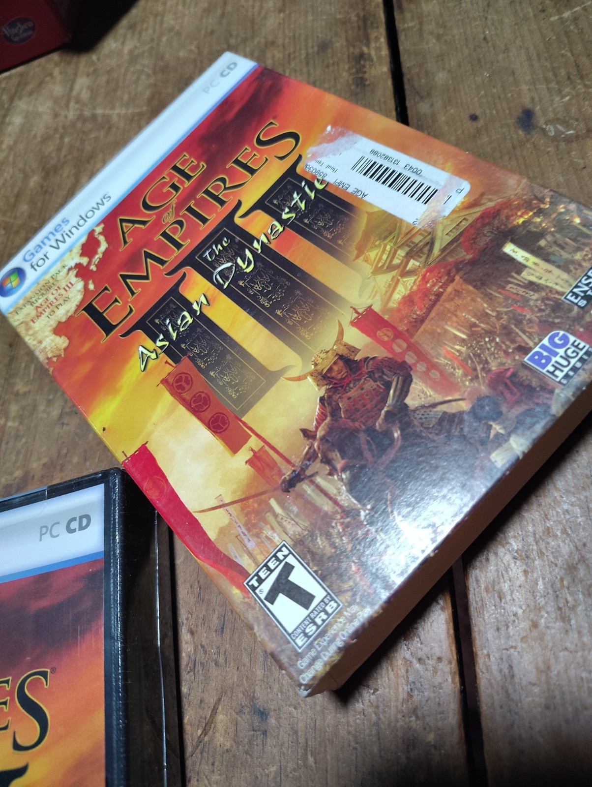 Age of Empires III 3 Asian Dynasties for PC New and Sealed with Slipcover