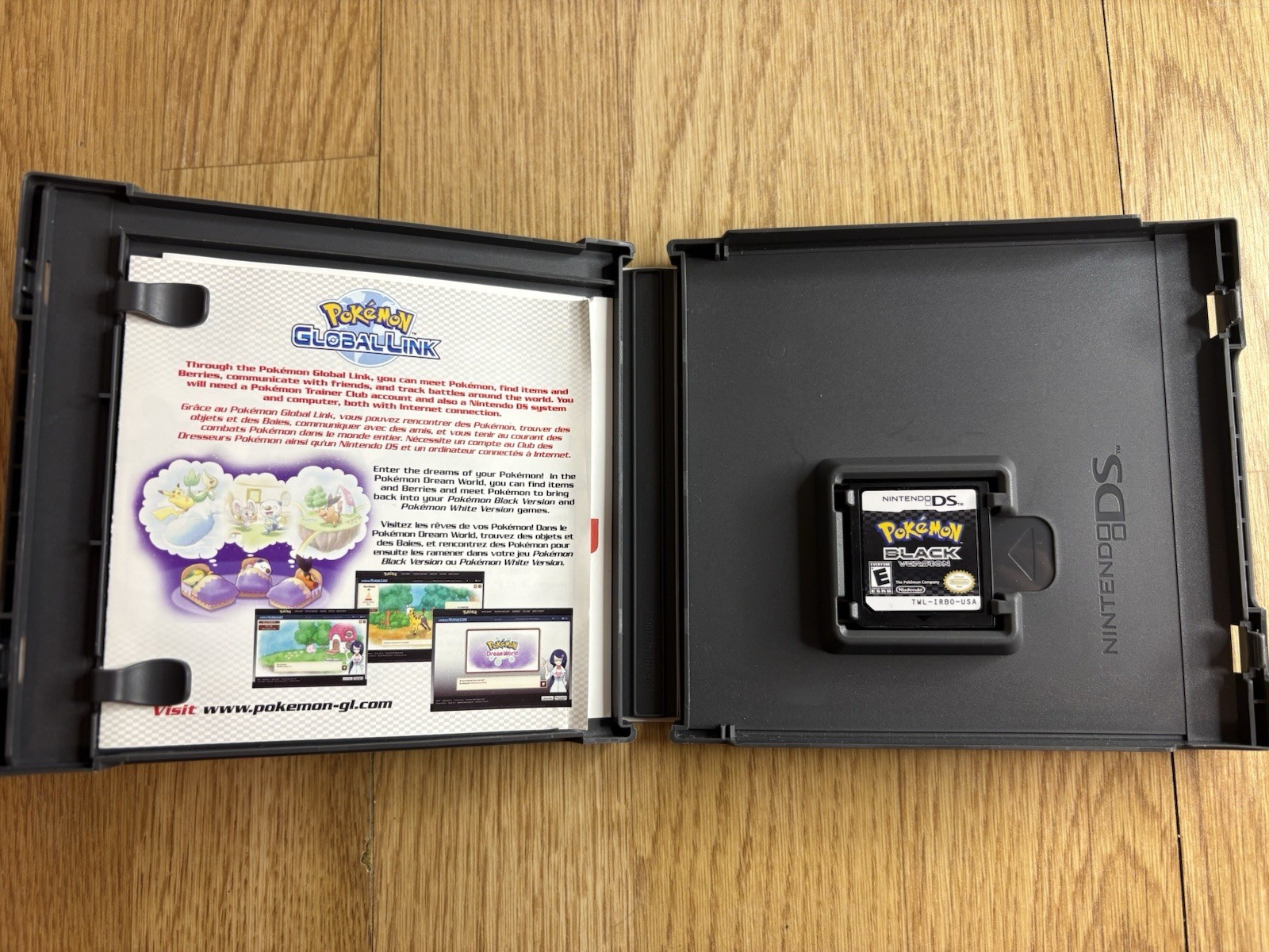 Pokemon Black Version – Nintendo DS – No Manual – Tested and Working