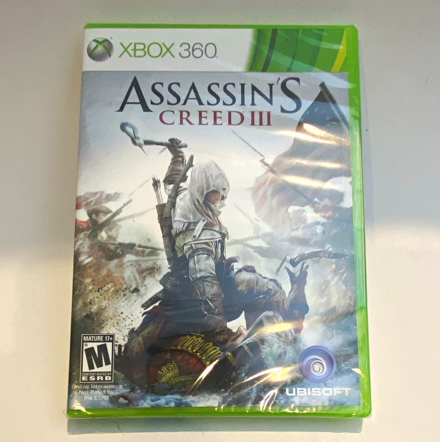 Assassin’s Creed III (Xbox 360) Ubisoft NEW SEALED CIB
