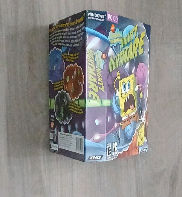 SpongeBob SquarePants: Nighty Nightmare – New Sealed Retail Box – PC CD-ROM