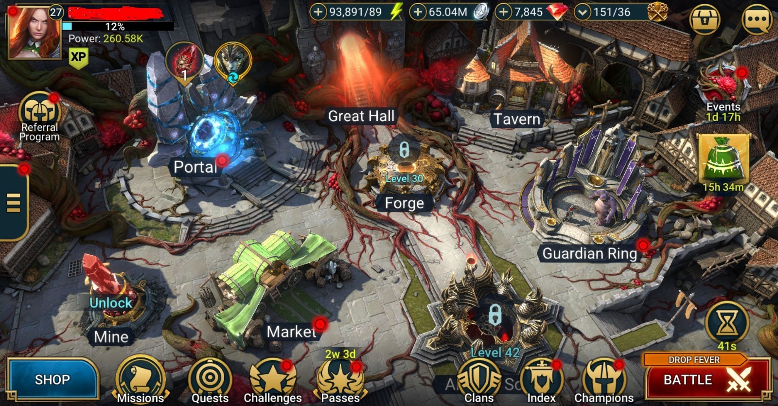 Raid Shadow Legends | Starter acc with Tekteon : 93k energy / 27 Legendary hero