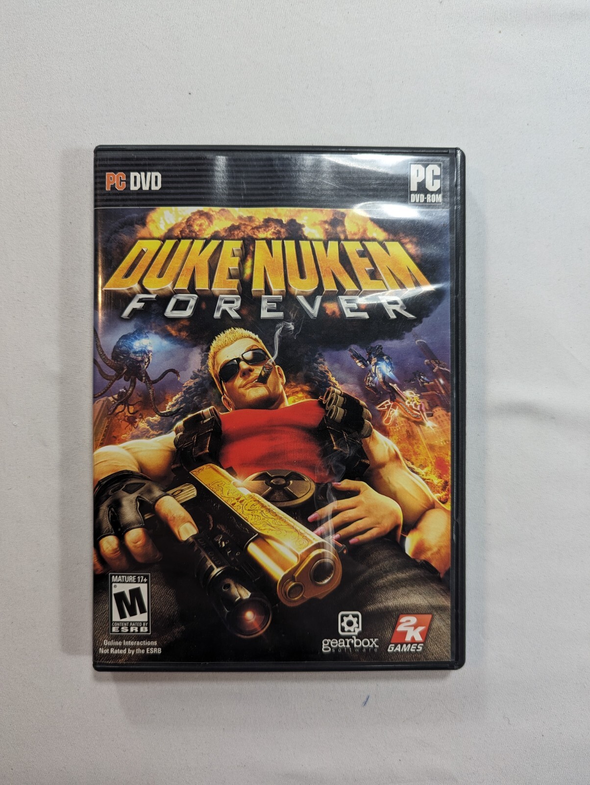 Duke Nukem Forever (PC, 2011) Action Shooter Video Game Mature