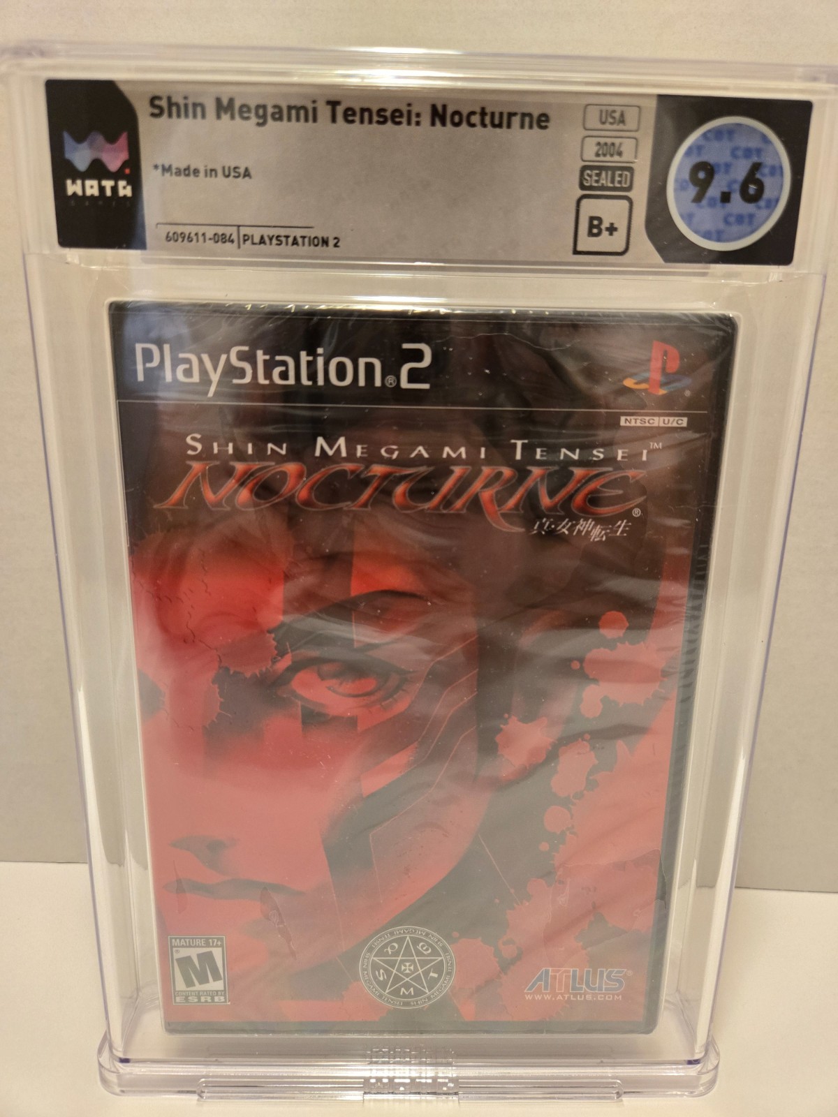 Shin Megami Tensei: Nocturne (Sony PlayStation 2, 2004) – WATA 9.6 B+ Seal