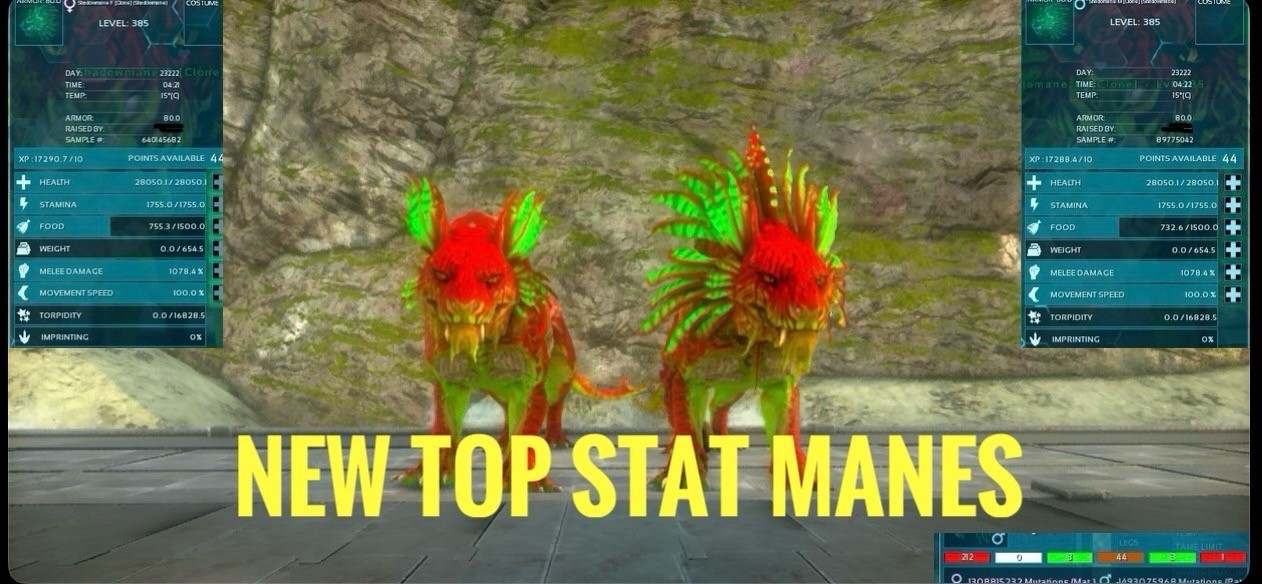 Ark Survival Evolved: Nintendo Switch PVE Official | Top-Stat Shadowmane Clone