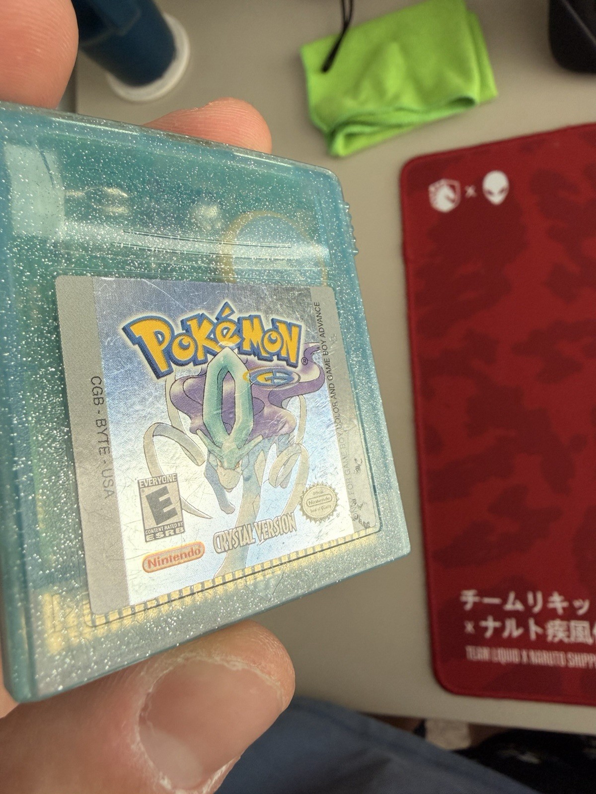 Pokemon: Crystal Version (Game Boy Color, 2001) Tested & Works
