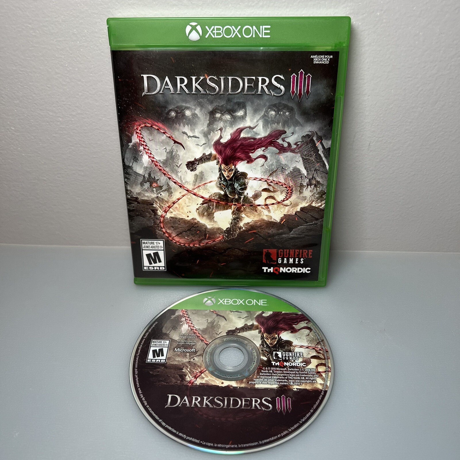 Darksiders III – Microsoft Xbox One – Tested & Plays Great!!