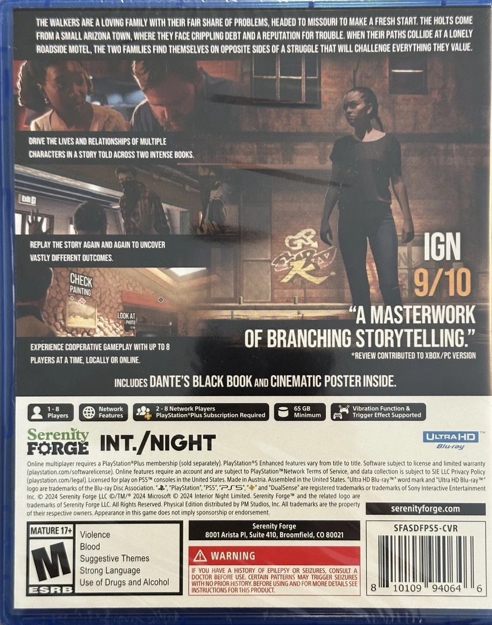 As Dusk Falls *PREMIUM PHYSICAL EDITION* (PS5) New