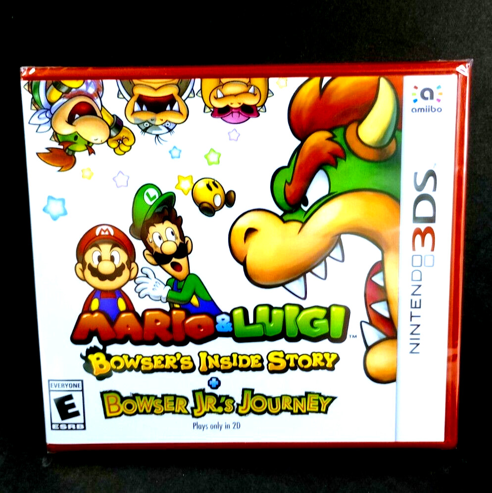 US Ver Mario & Luigi: Bowser’s Inside Story + Jr.’s Journey (Nintendo 3DS) Torn
