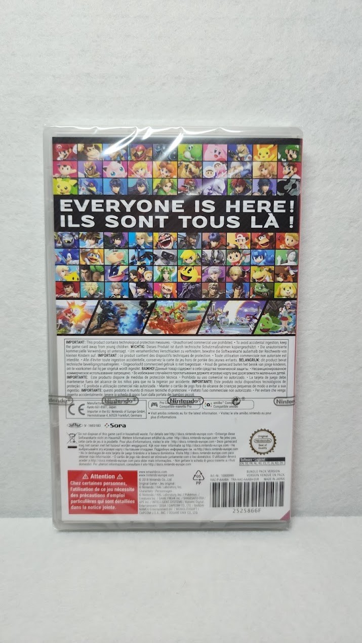 Super Smash Bros Ultimate Limited Edition PAL US SELLER *MINT*