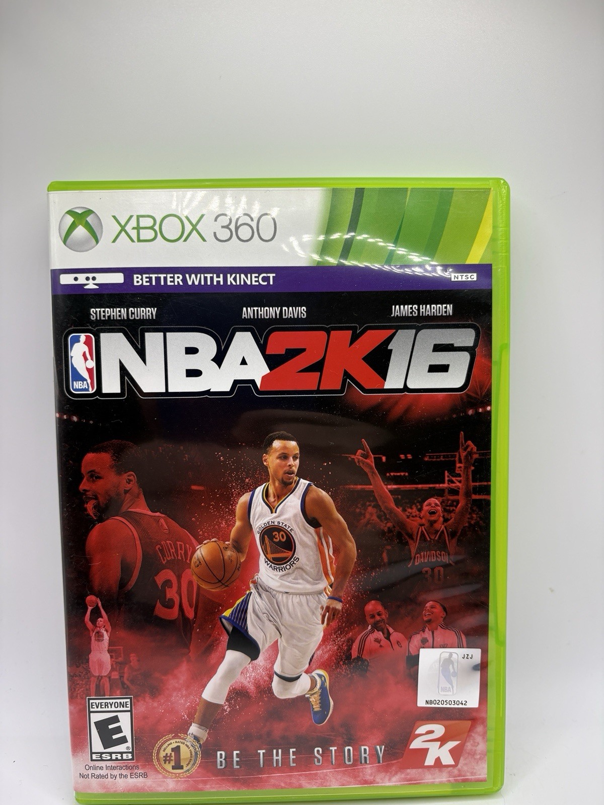 NBA 2K16 Microsoft Xbox 360 Complete w/ Manual CIB