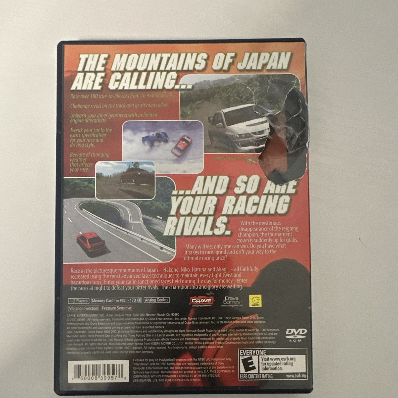 Tokyo Xtreme Racer Drift 2 Sony PlayStation 2 PS2 2007 CIB w/ Manual Tested