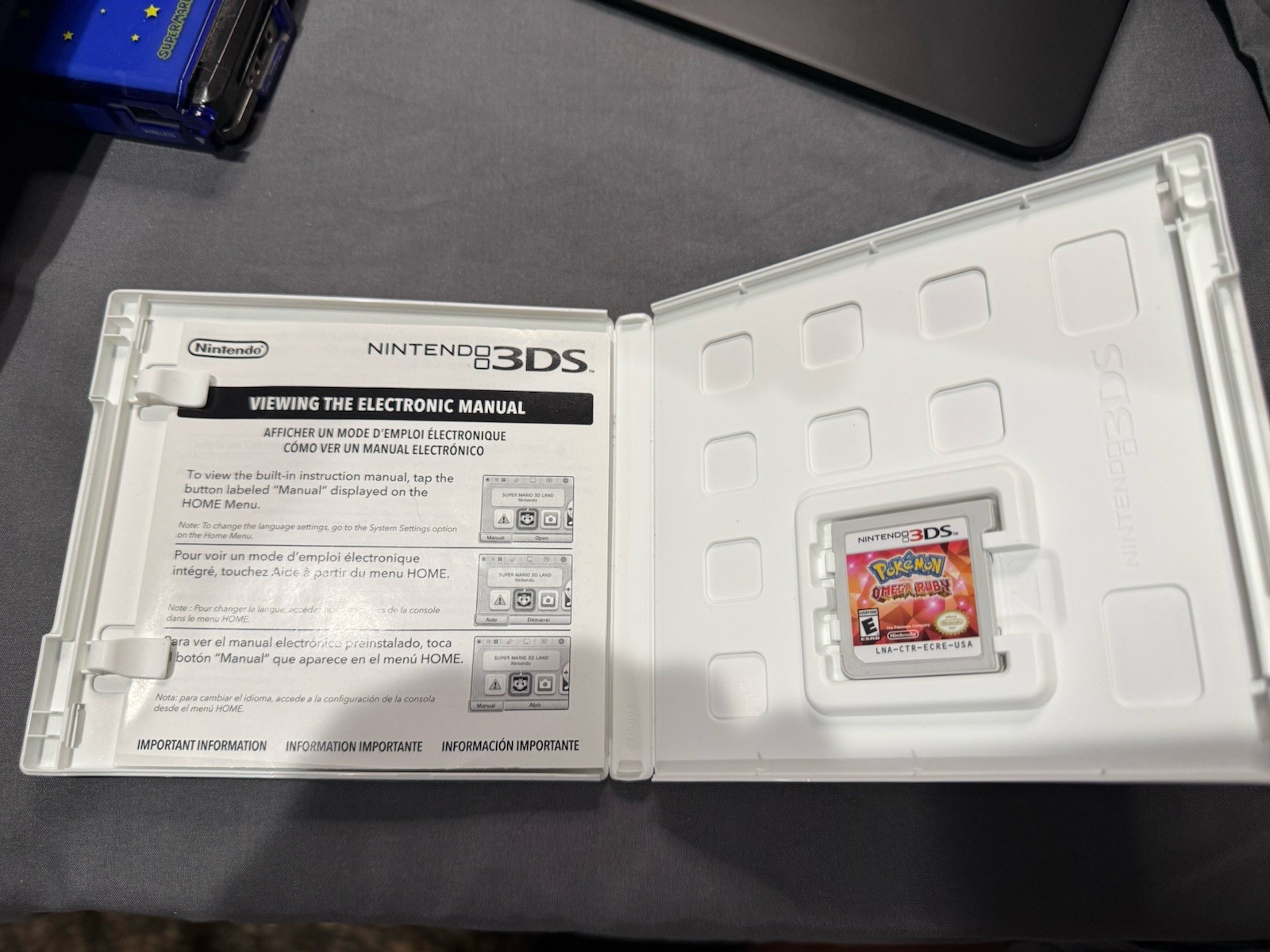 Pokemon Omega Ruby (Nintendo 3DS, 2014) Authentic Tested No Manual
