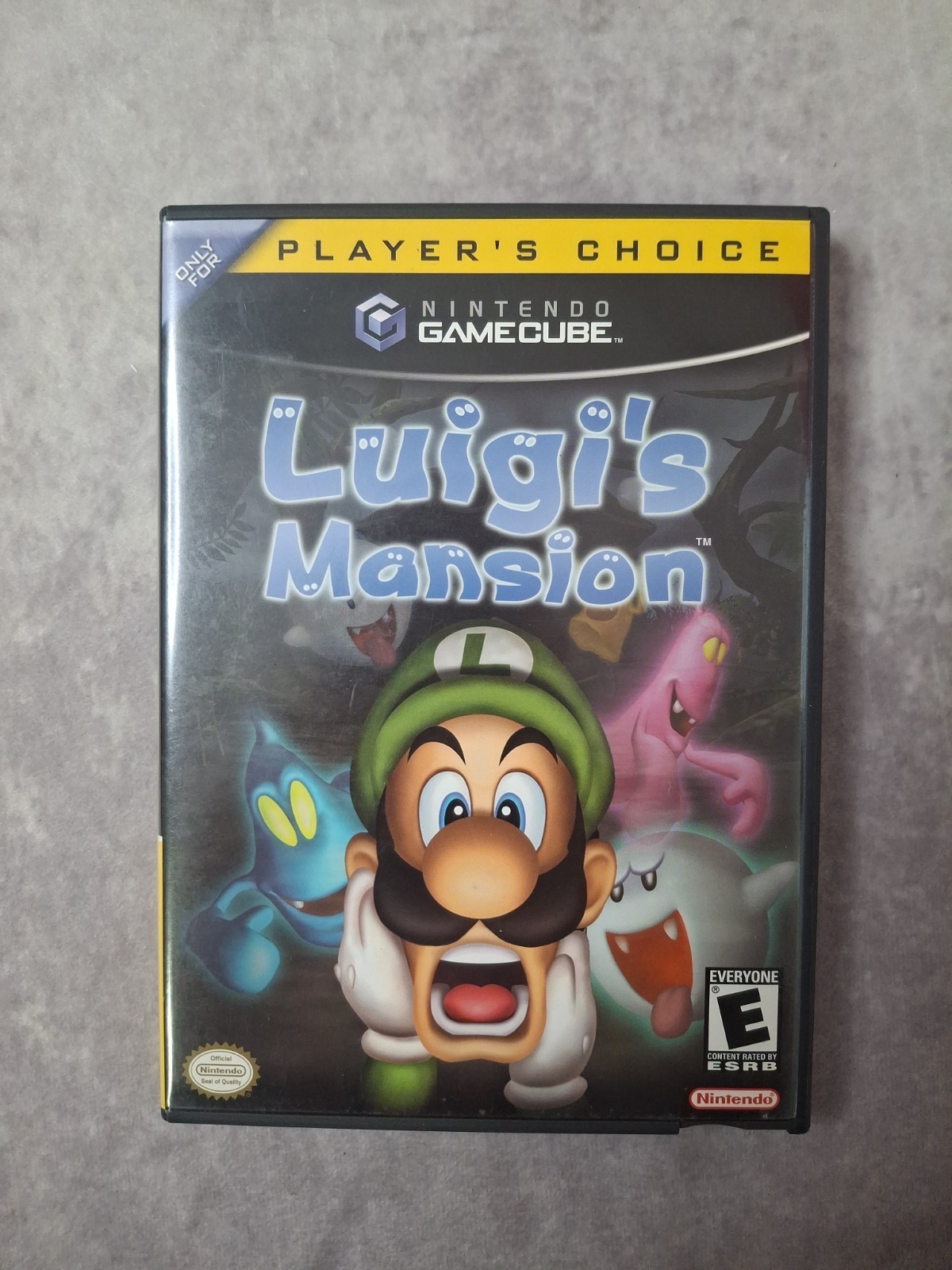 Luigi’s Mansion – (Nintendo GameCube, 2003)
